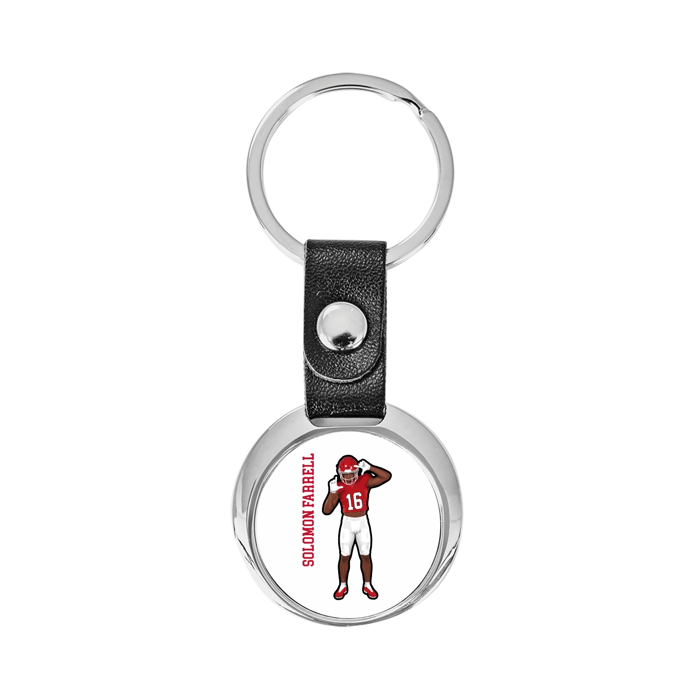 Key Chain — Name Vertical in Classic