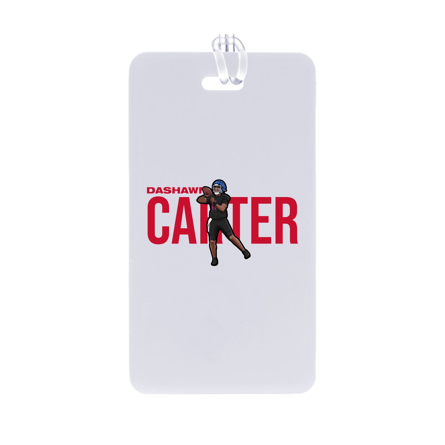 Bag Tag — Player Name in Classic