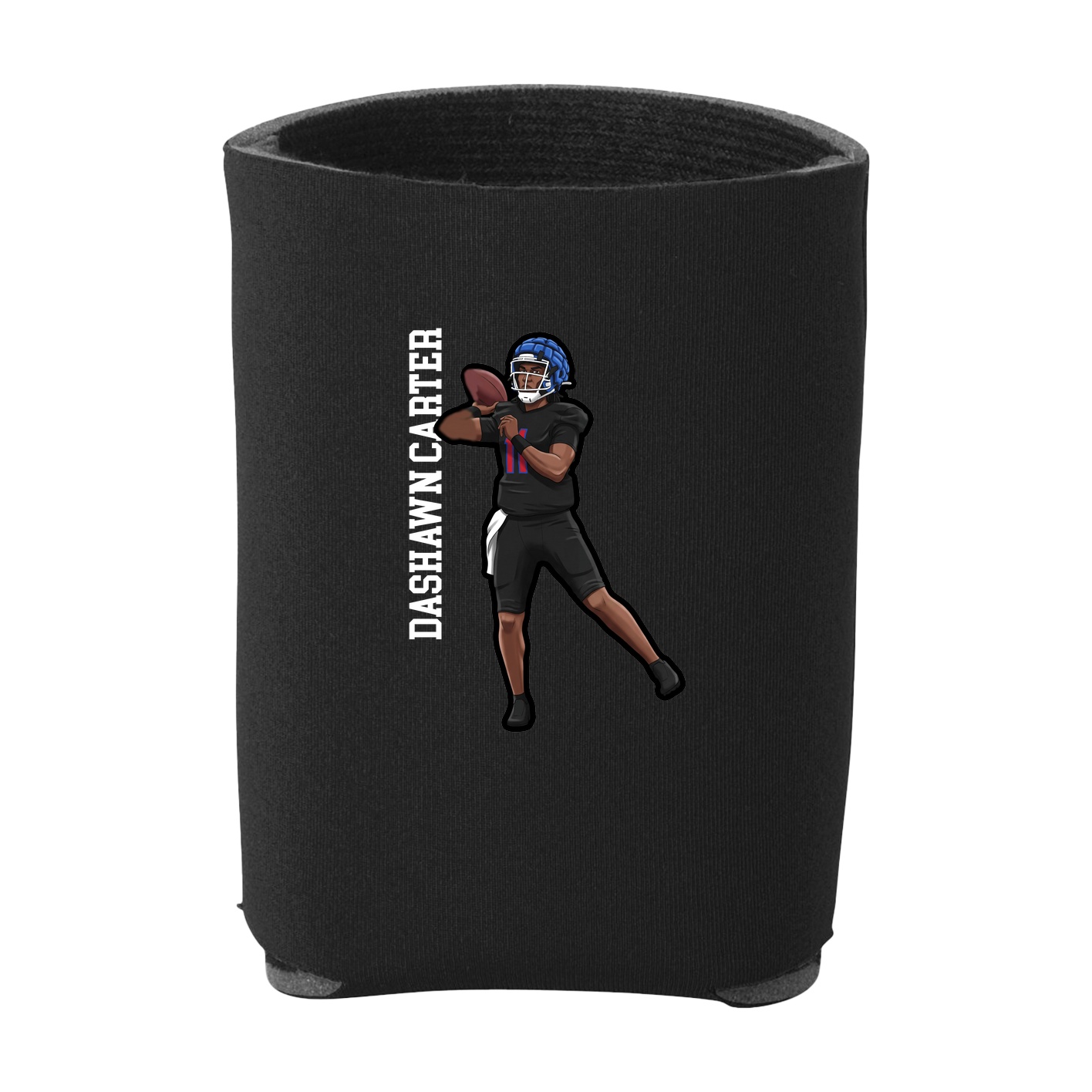 Can Holder — Name Vertical in Black