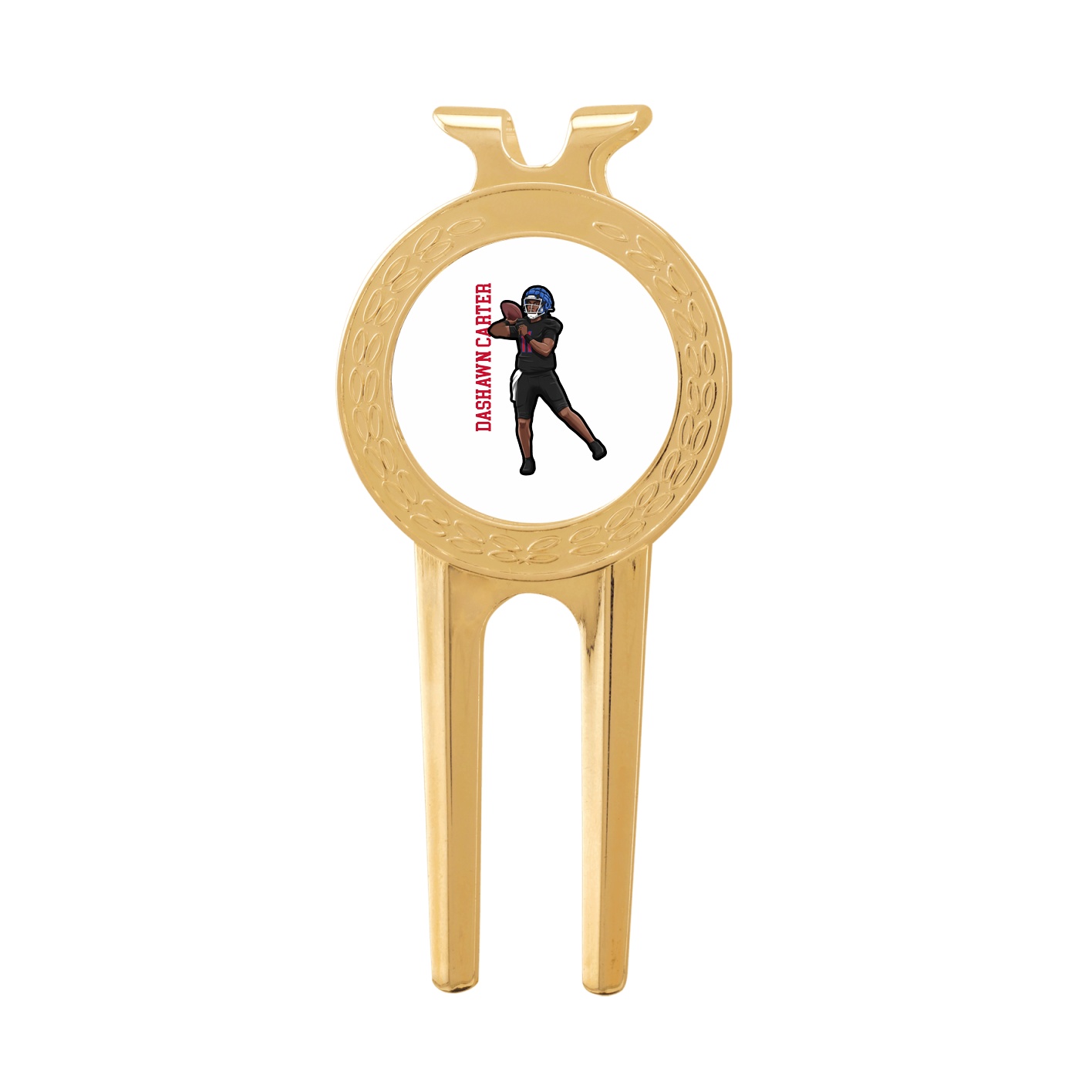 Divot Tool with Ball Marker — Name Vertical in Classic