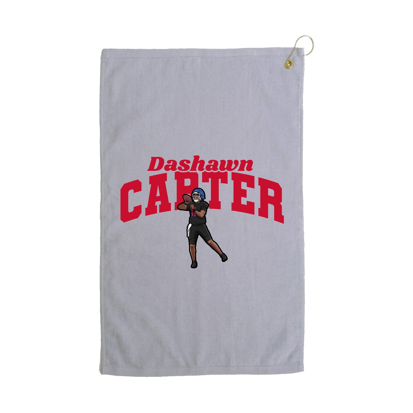 Golf Towel — Signature Arch in Grey