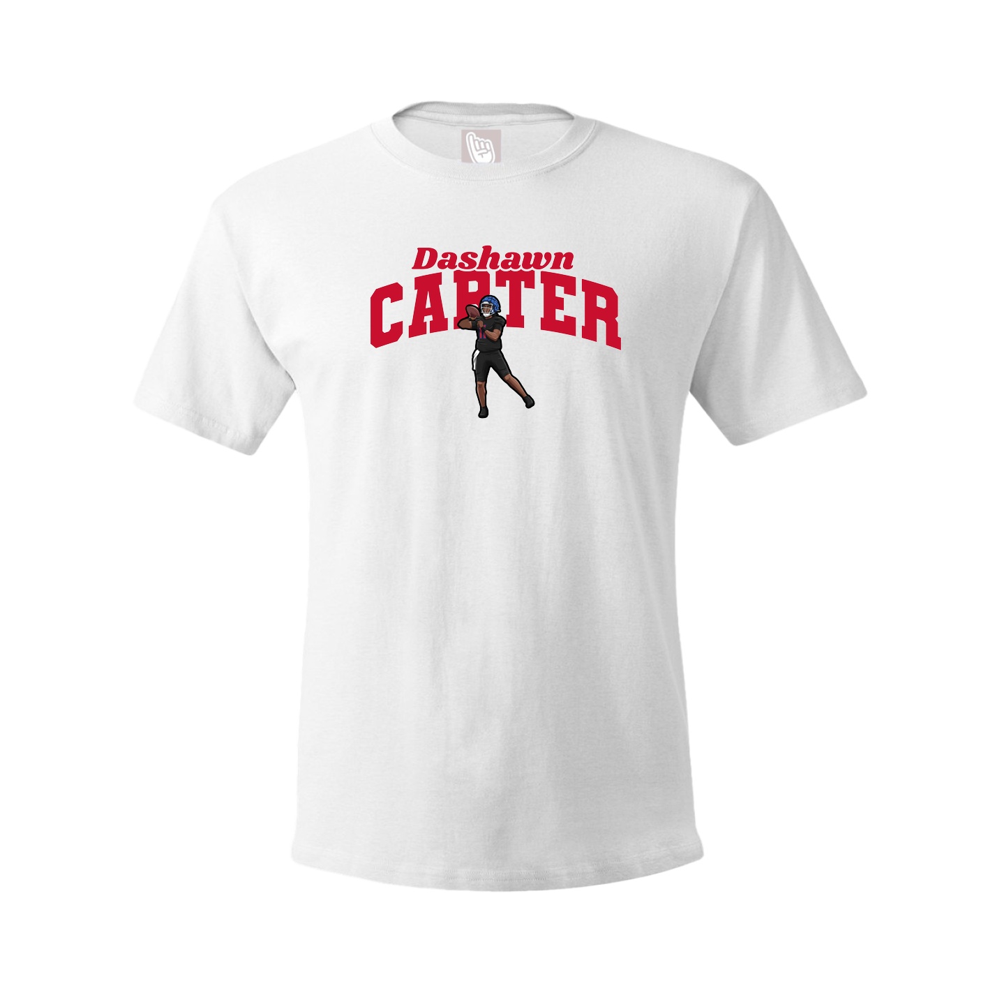 Youth Tee — Signature Arch in White