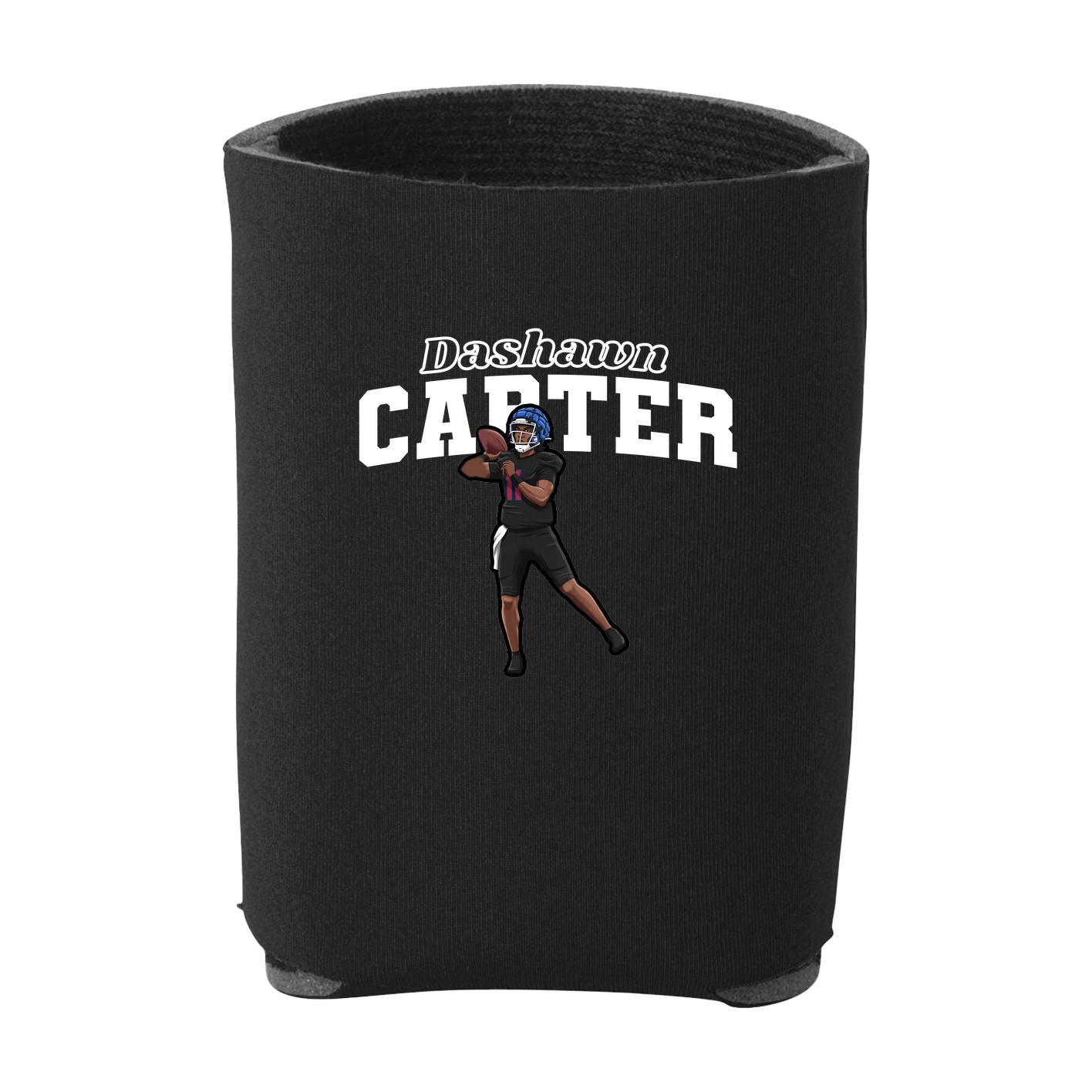 Can Holder — Name Arch in Black