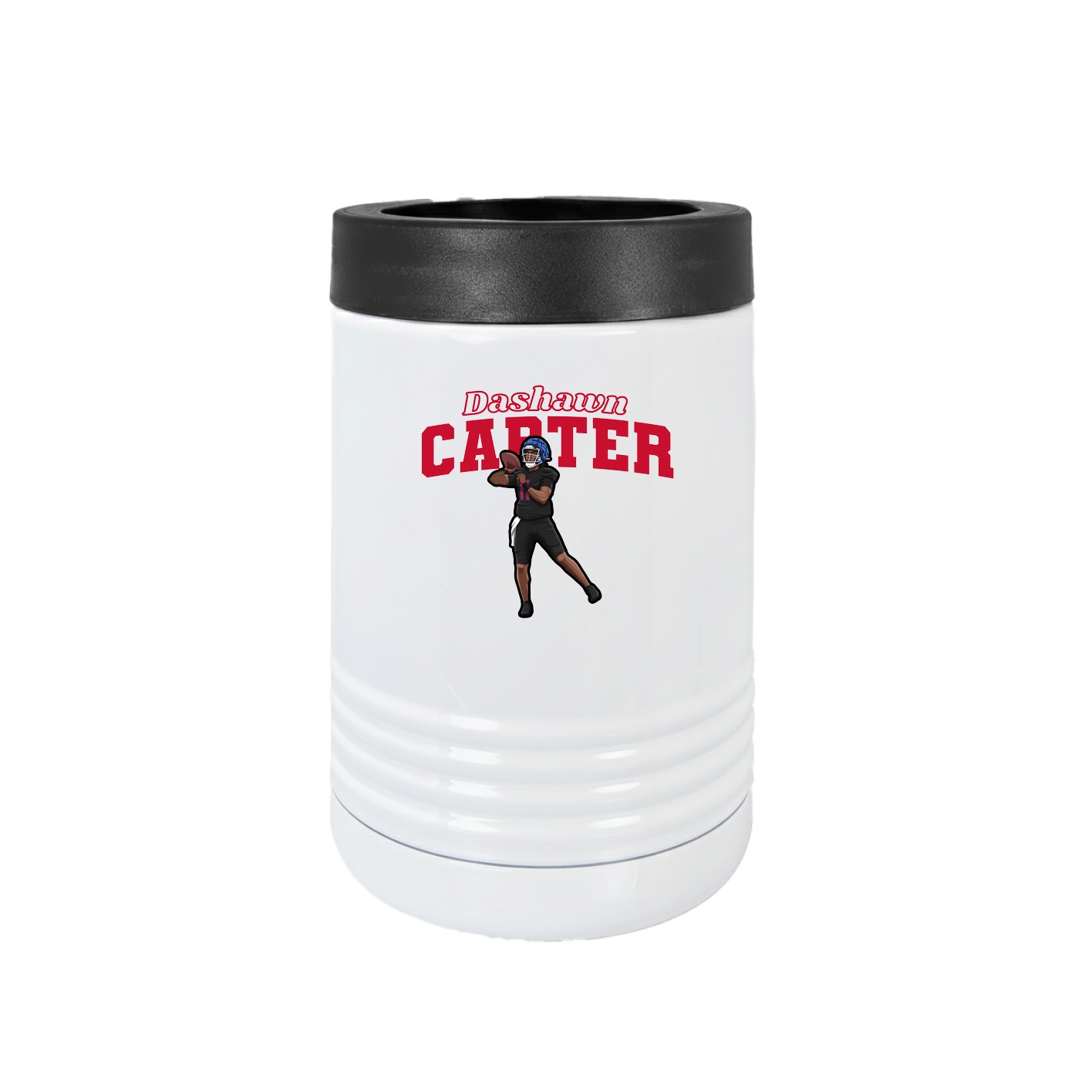 Beverage Holder — Name Arch in White