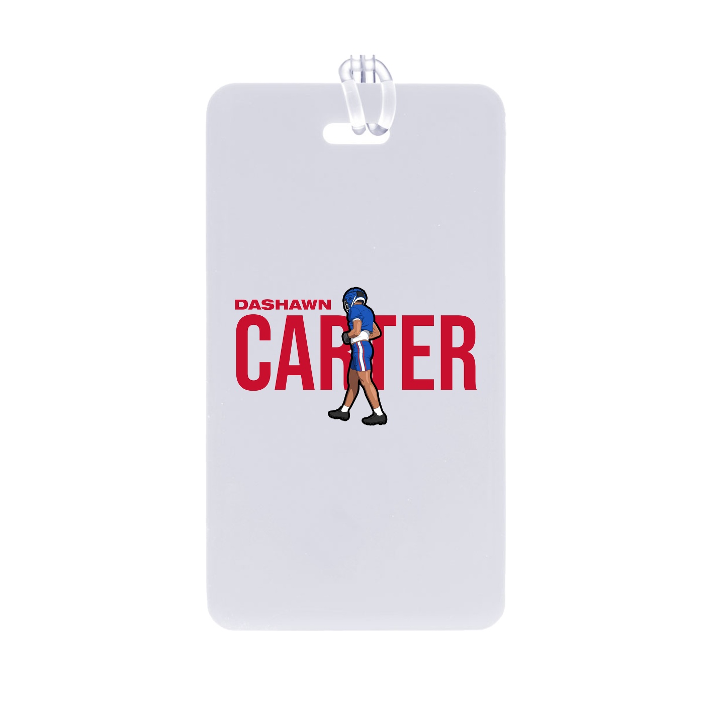 Bag Tag — Player Name in Classic