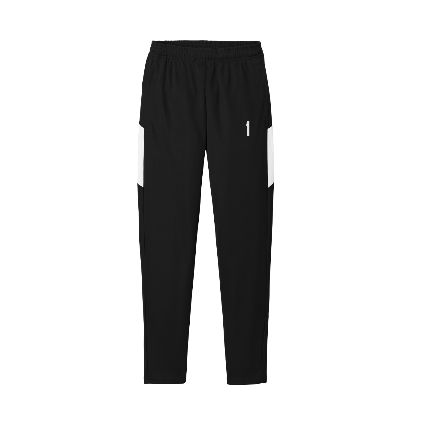 Team Travel Pant — Front Shirsy in Black/White