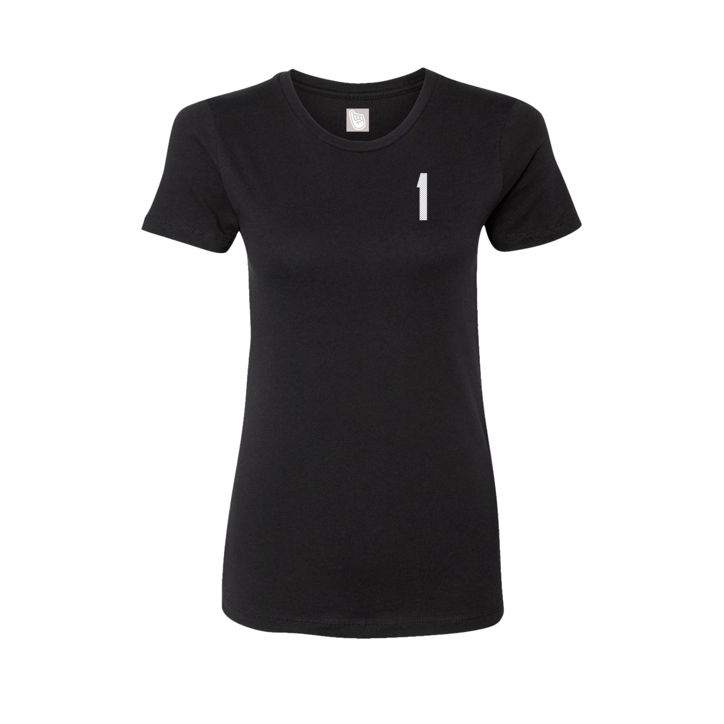 Womens Tee — Front Shirsy in Black