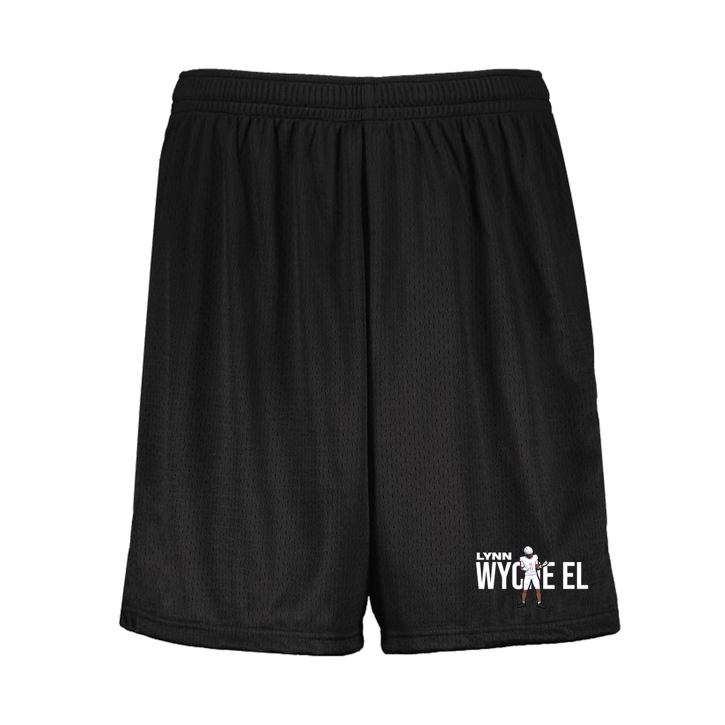 Shorts — Player Name in Black