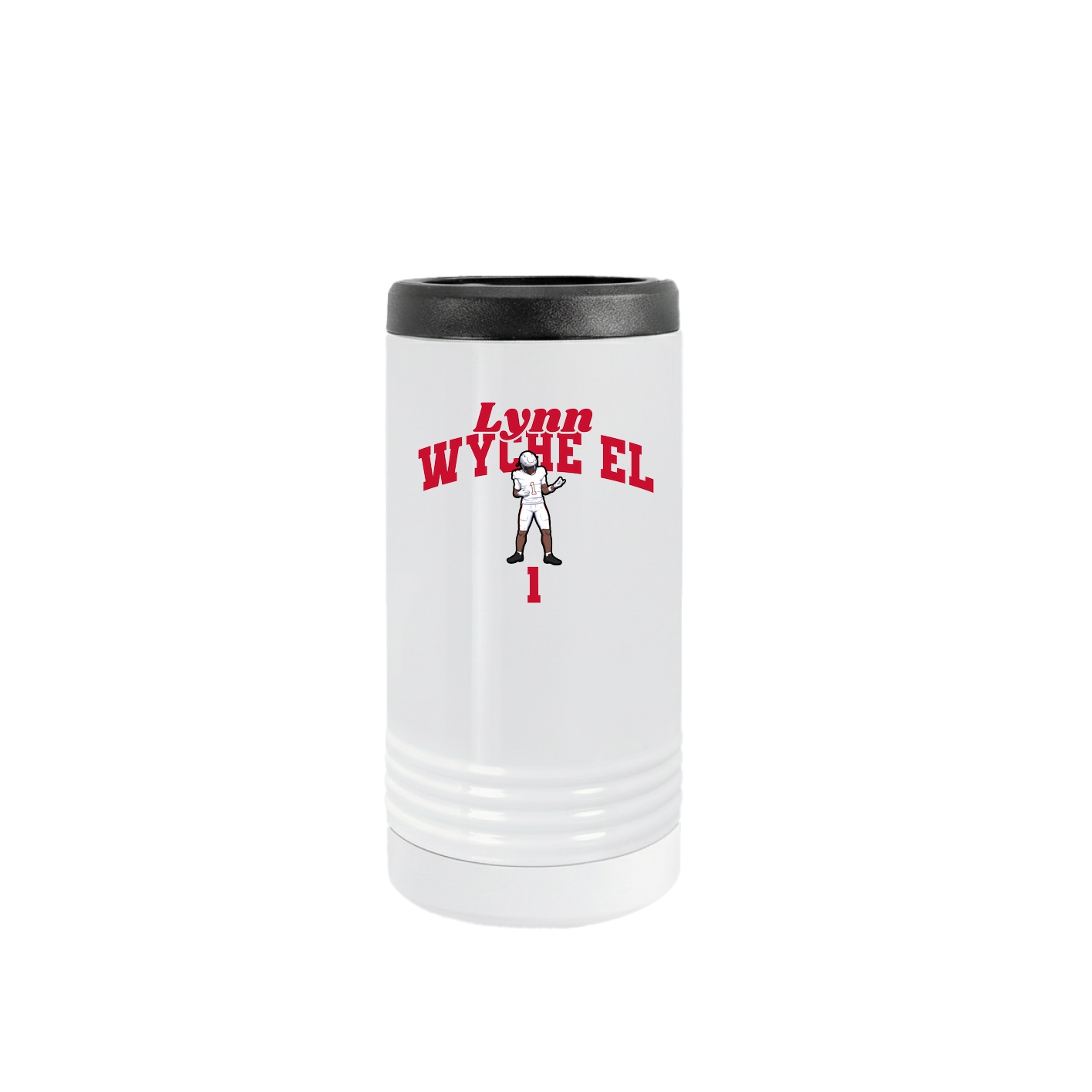 Slim Beverage Holder — Signature Arch in White
