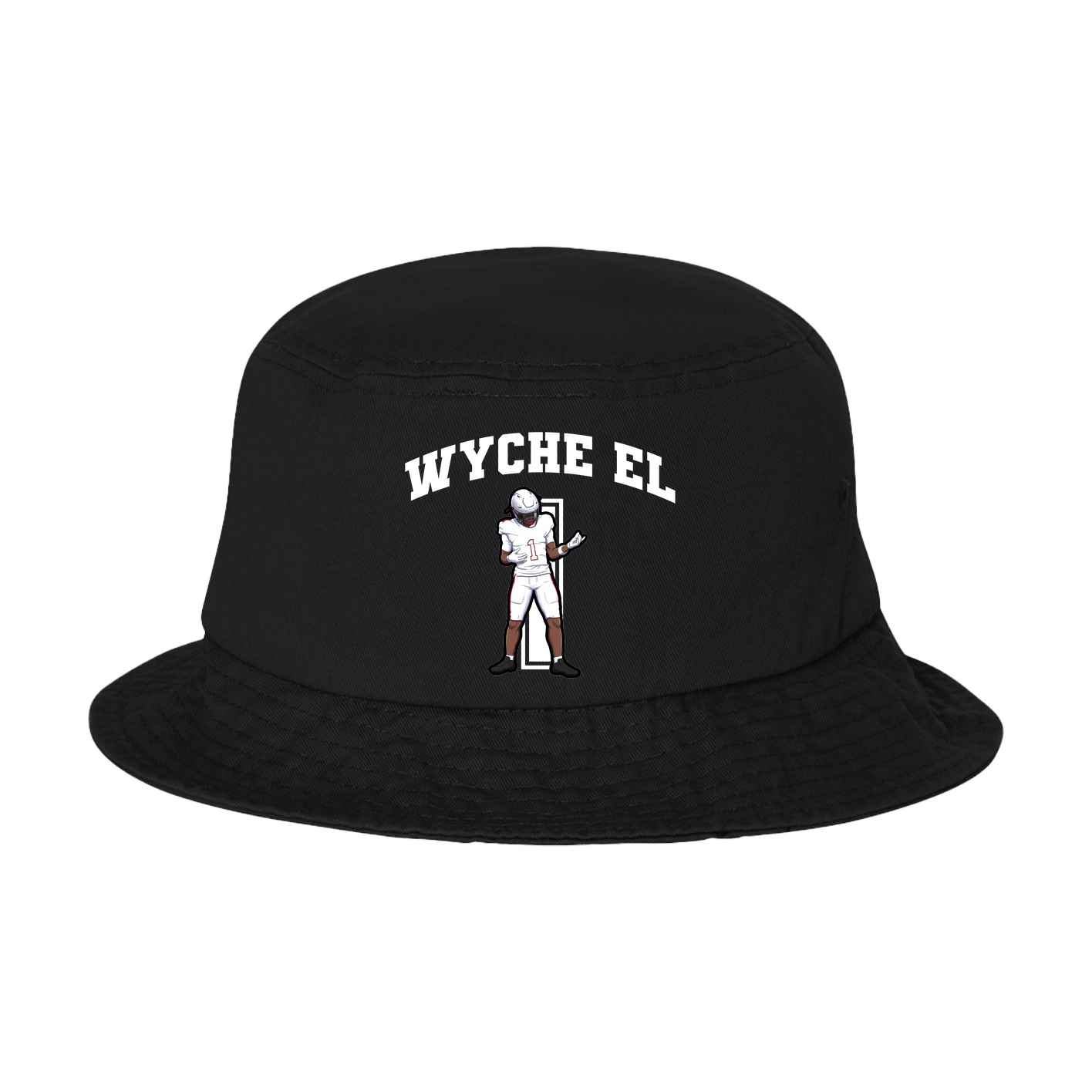 Bucket Cap — Number in Black