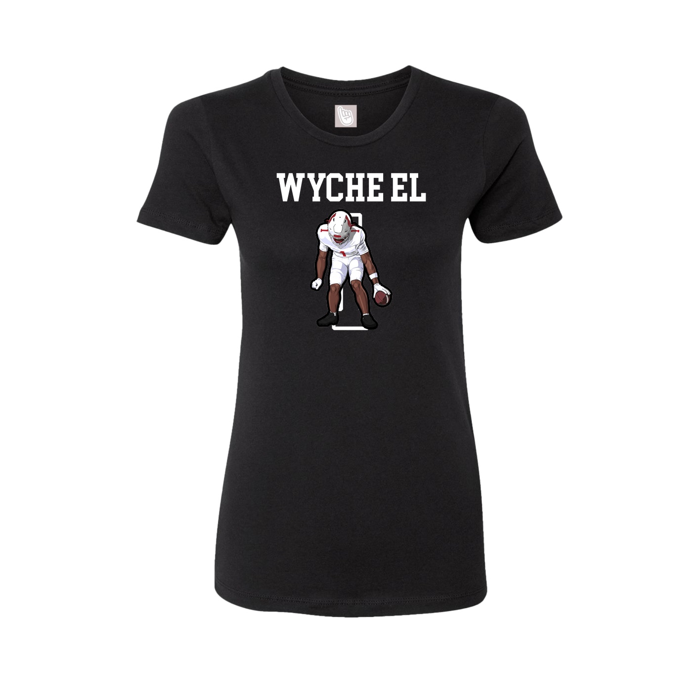 Fitted Women's Tee — Shirsey in Black