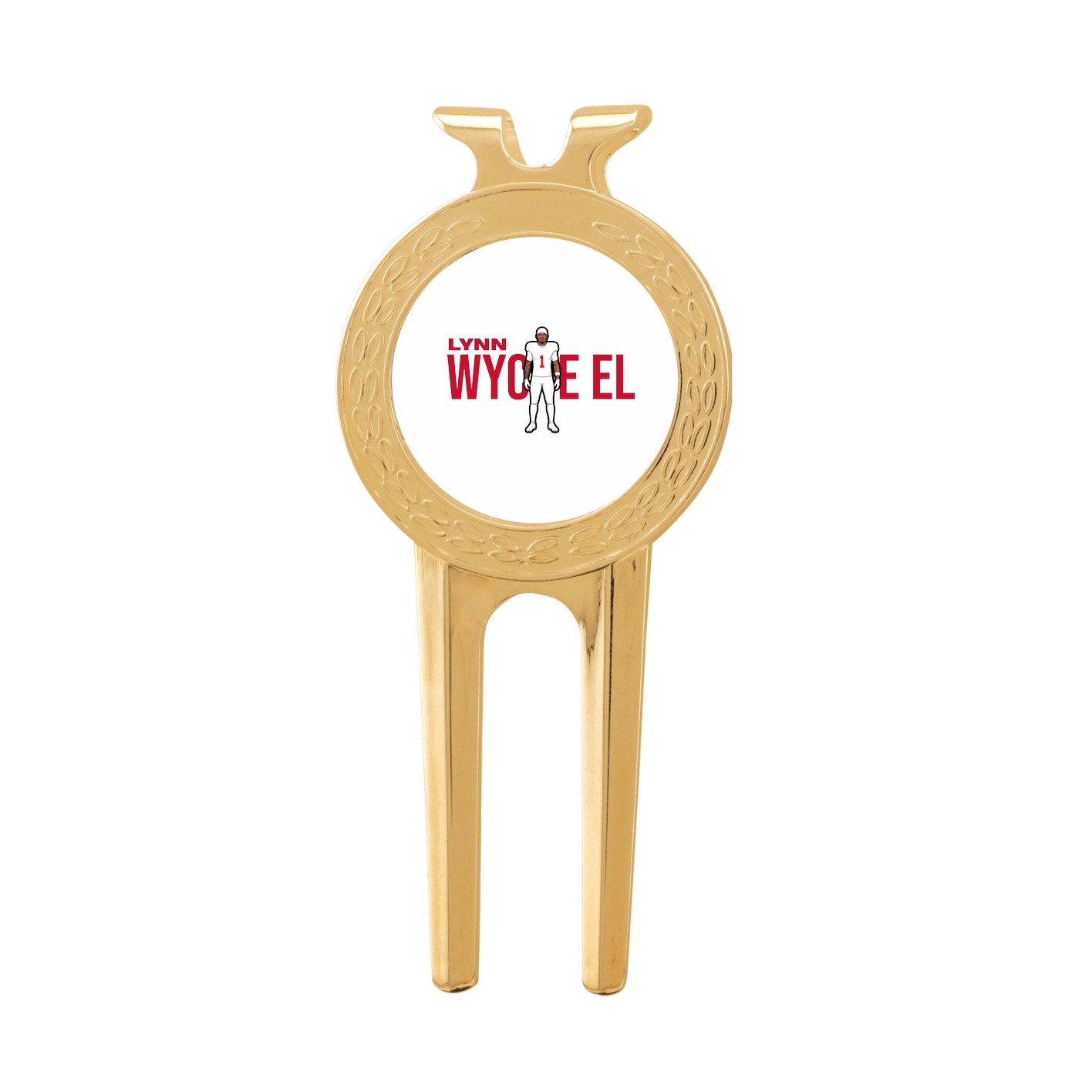 Divot Tool with Ball Marker — Player Name in Classic