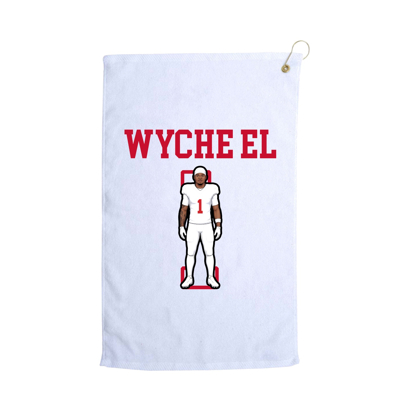Golf Towel — Shirsey in White