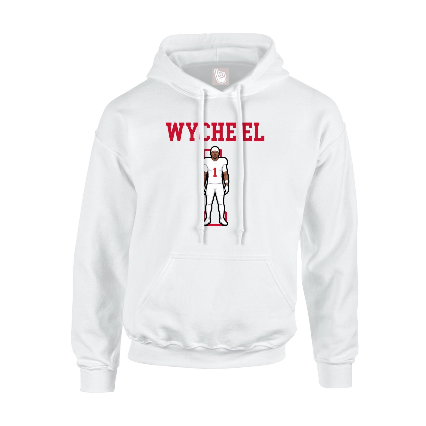 Hoodie — Shirsey in White
