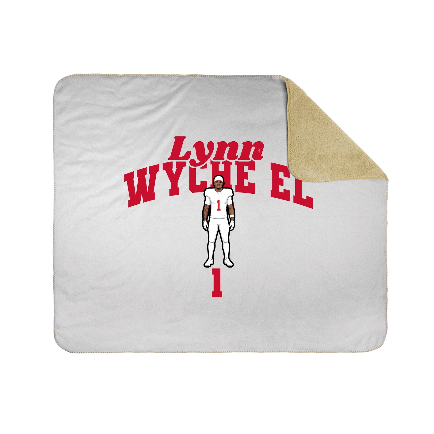 Throw Blanket — Signature Arch in White