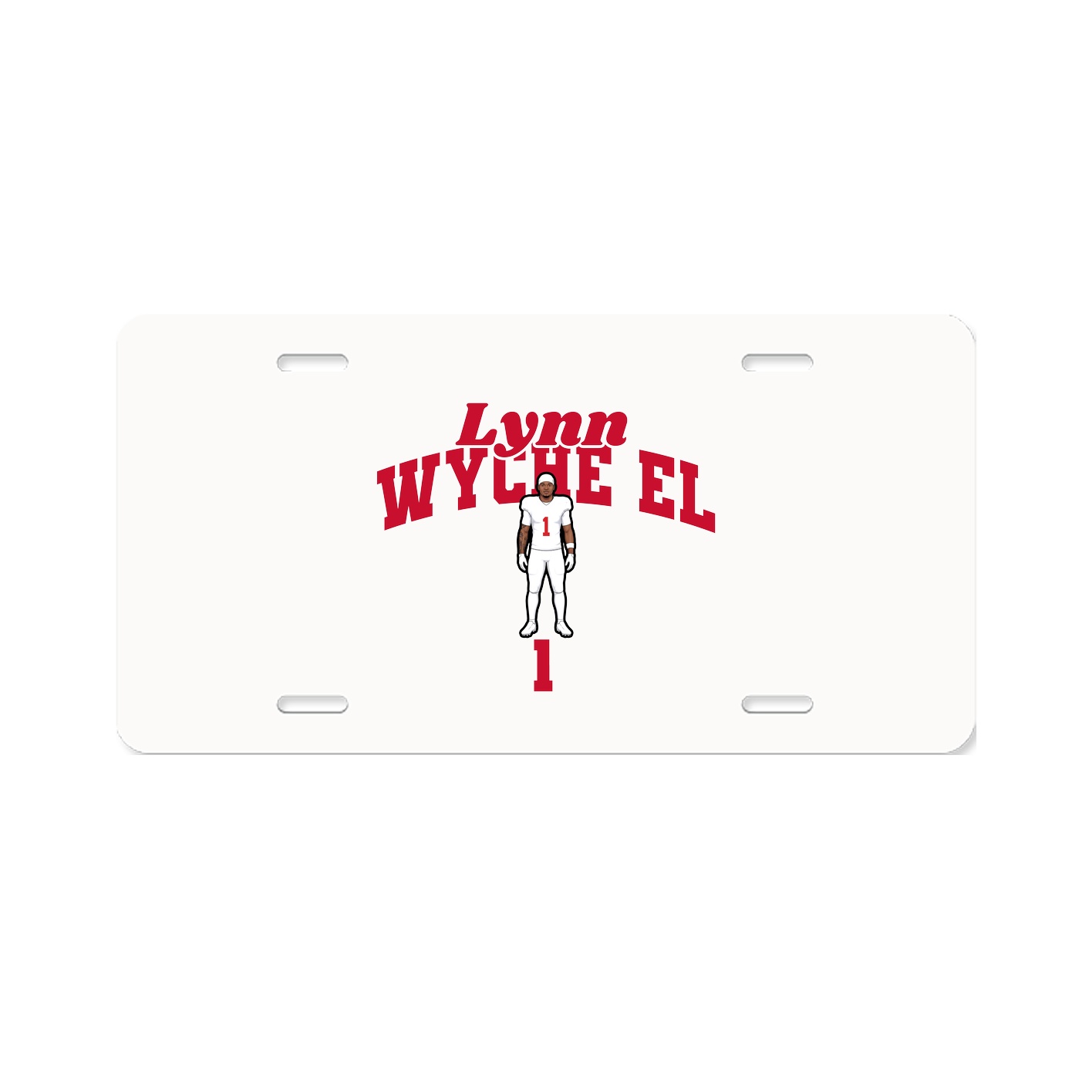 License Plate — Signature Arch in Classic