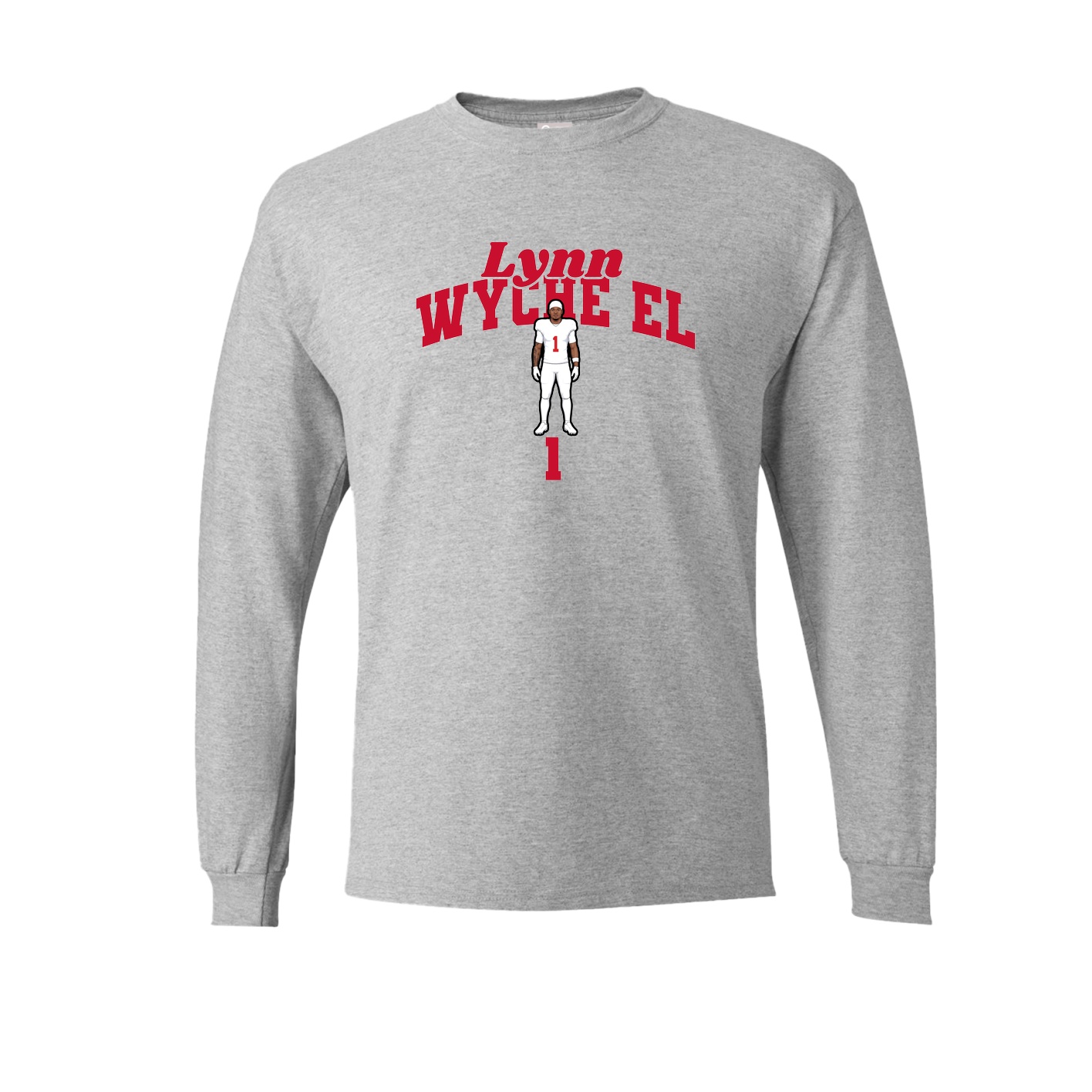 Long Sleeve Tee — Signature Arch in Grey