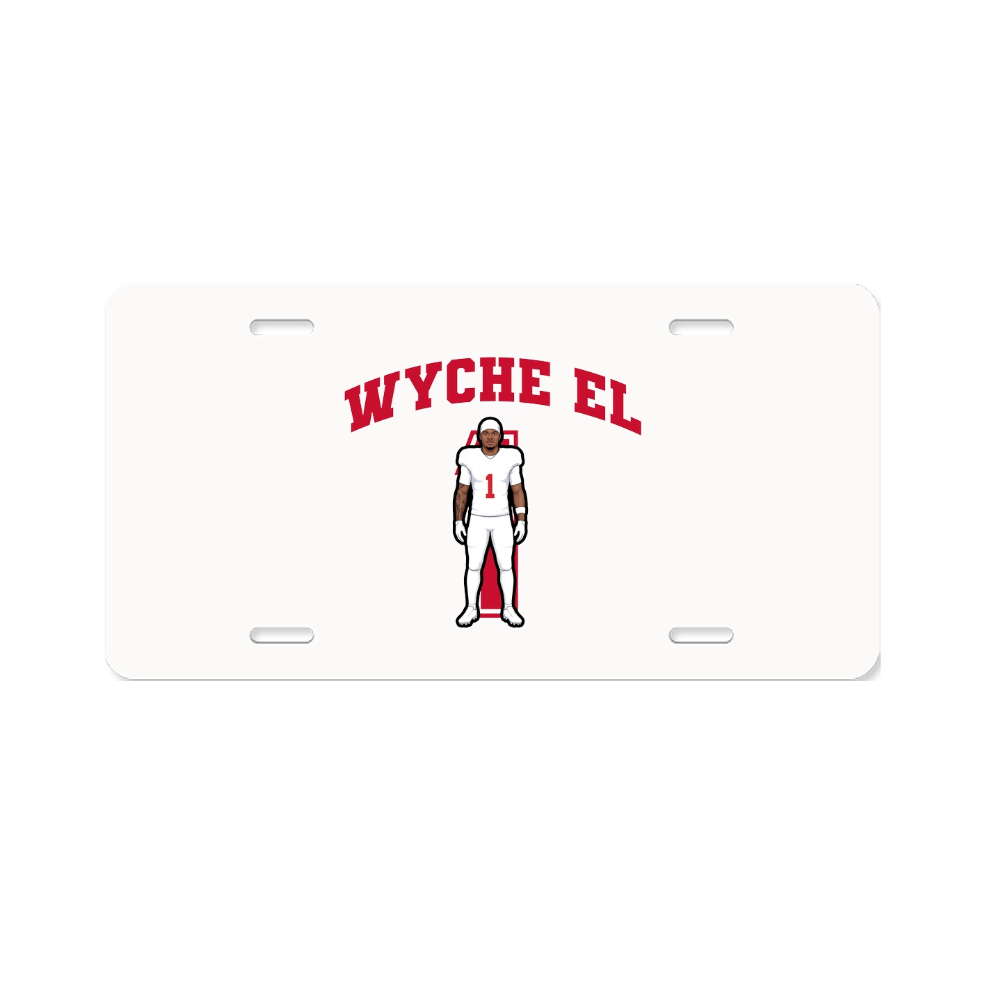 License Plate — Number in Classic