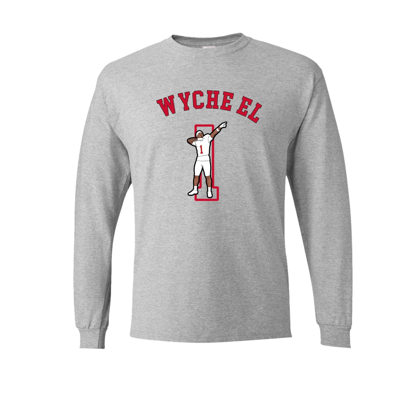 Long Sleeve Tee — Shirsey Arch in Grey