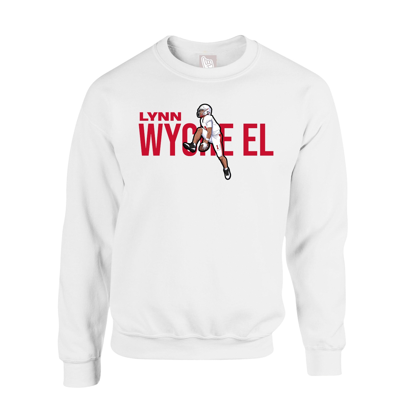 Fleece Crew — Player Name in White