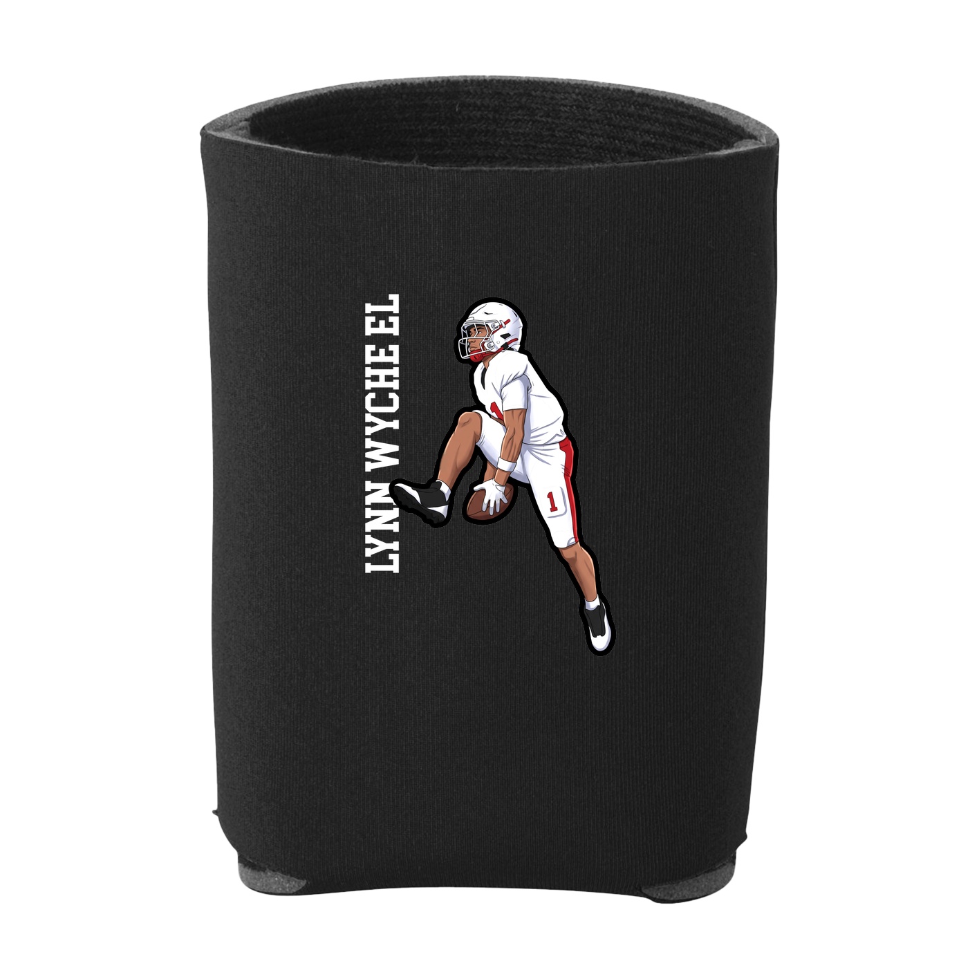 Can Holder — Name Vertical in Black