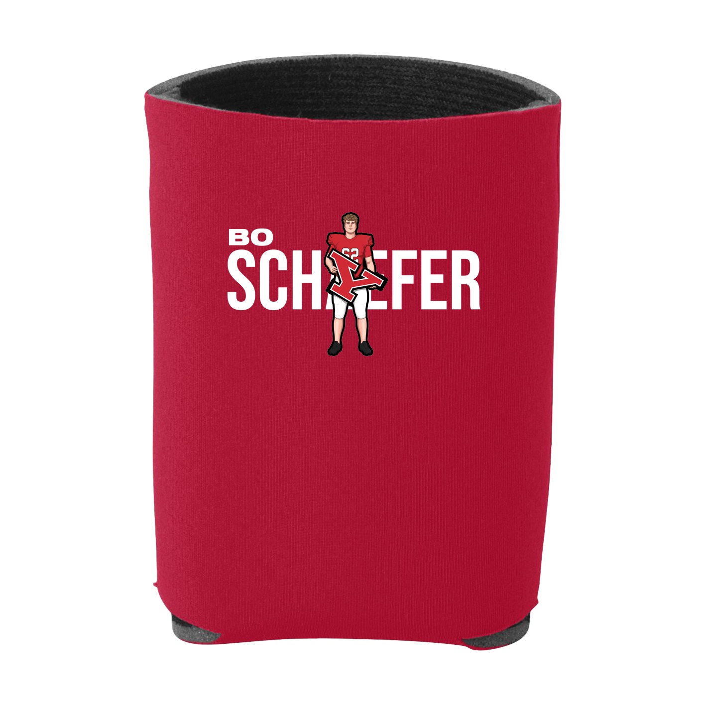 Can Holder — Player Name in Red