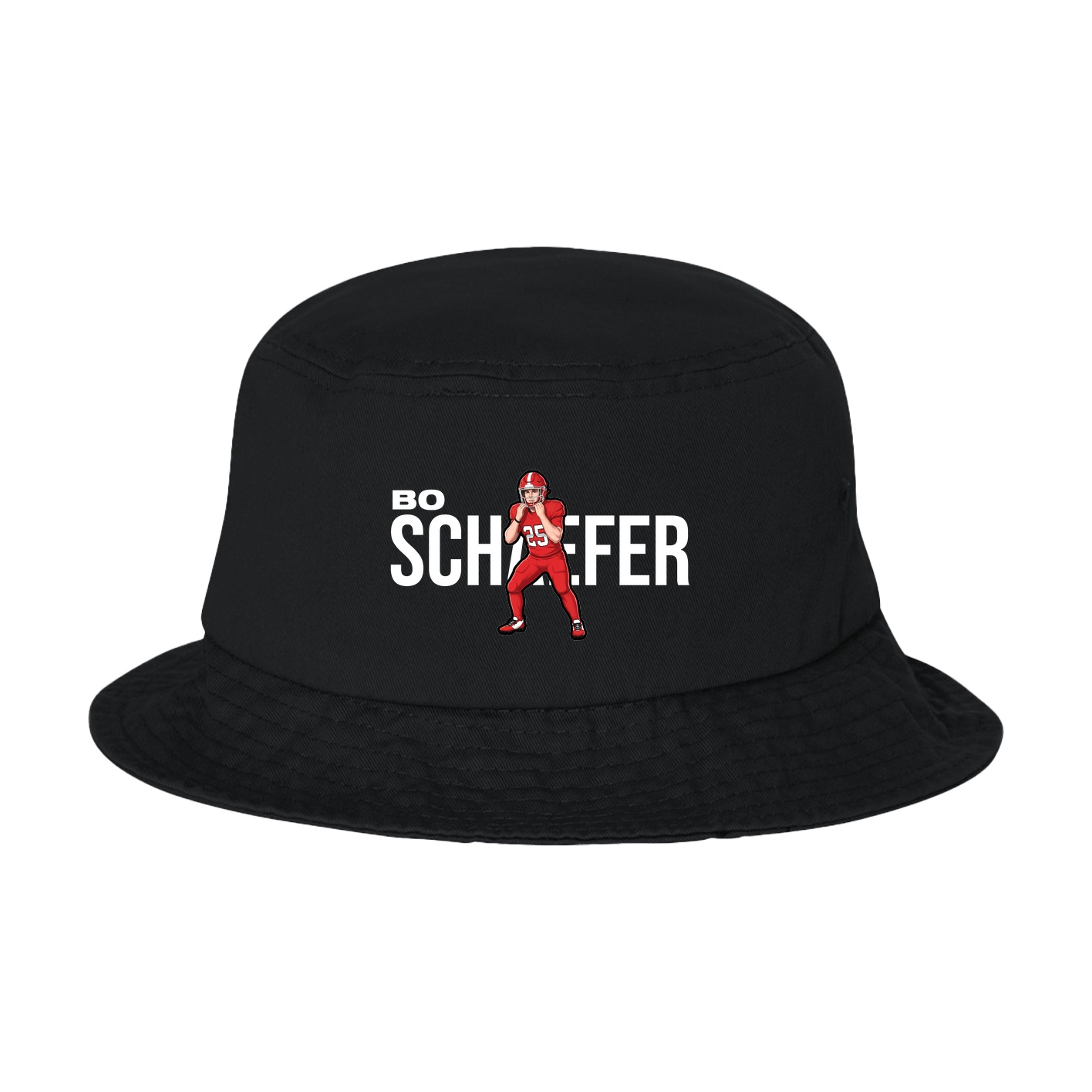 Bucket Cap — Player Name in Black