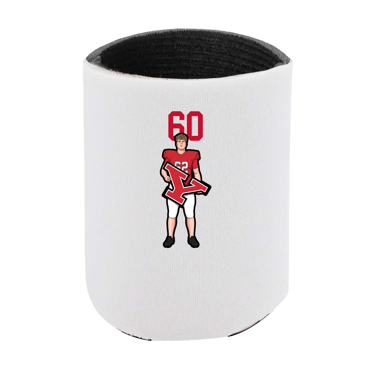 Can Holder — Number Top in White