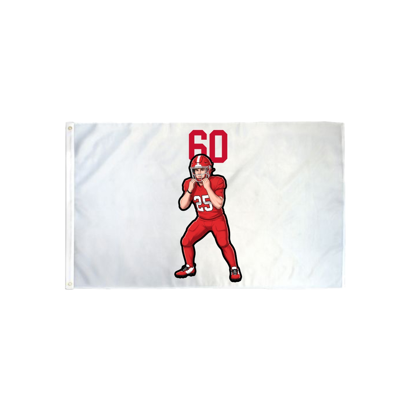 3x5 Flag — Number Top in Classic