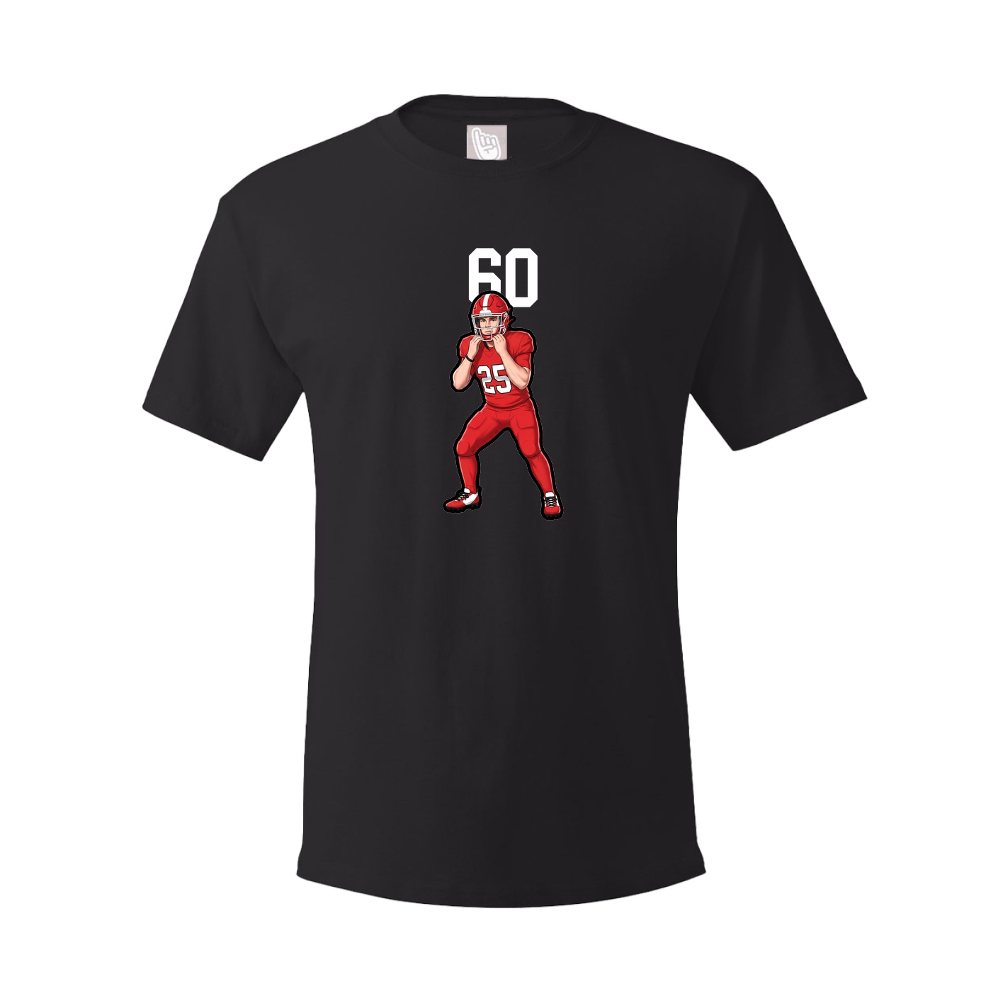 Tee — Number Top in Black