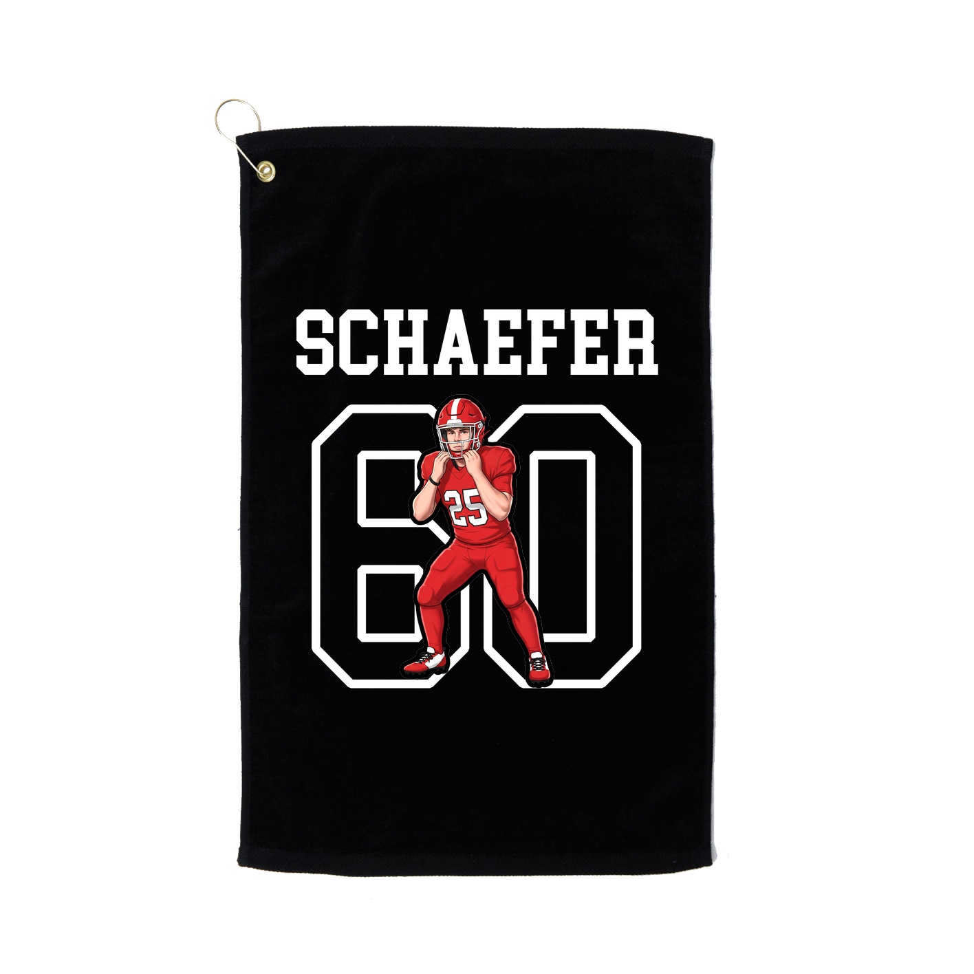 Golf Towel — Shirsey in Black