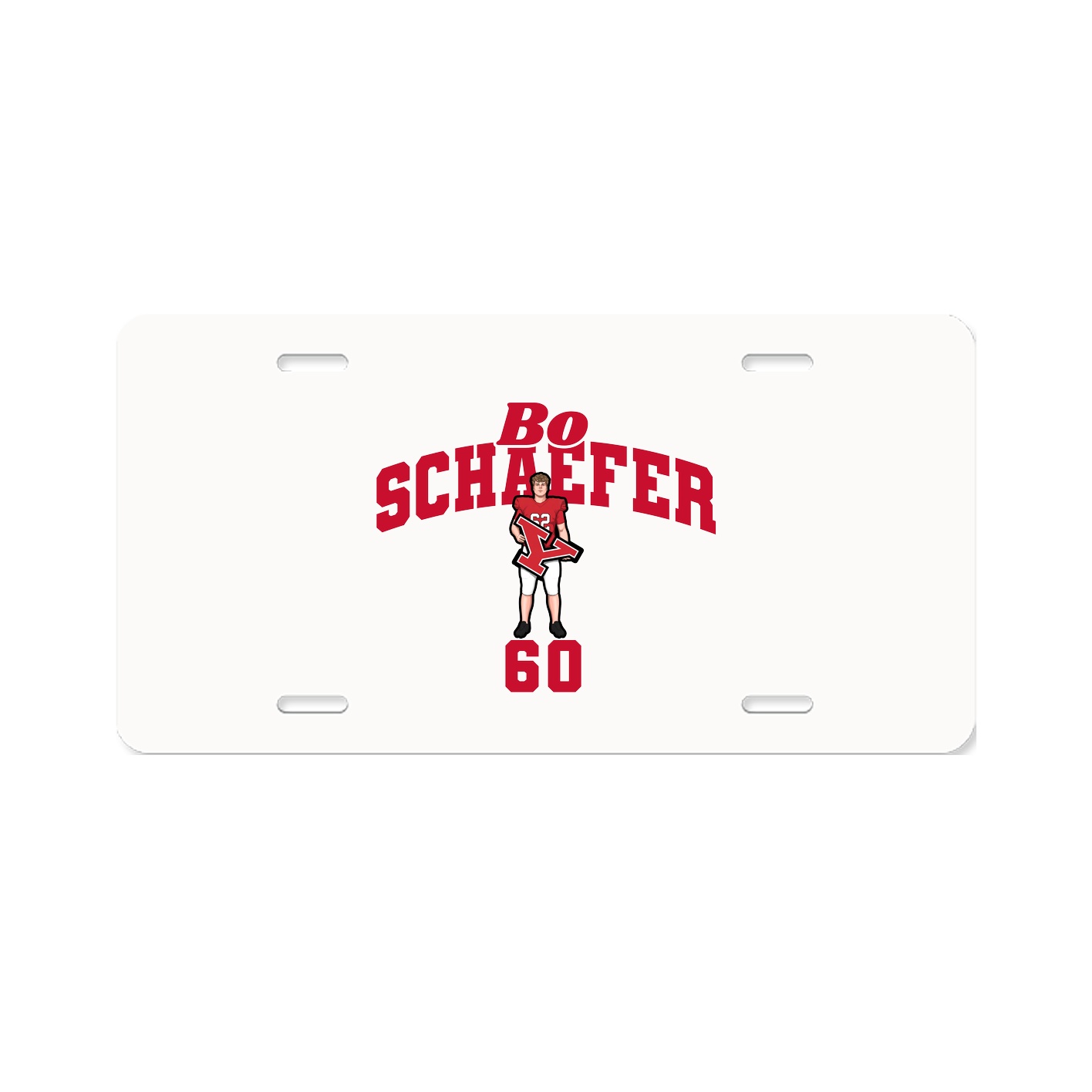 License Plate — Signature Arch in Classic