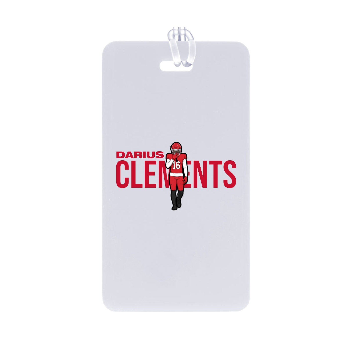Bag Tag — Player Name in Classic