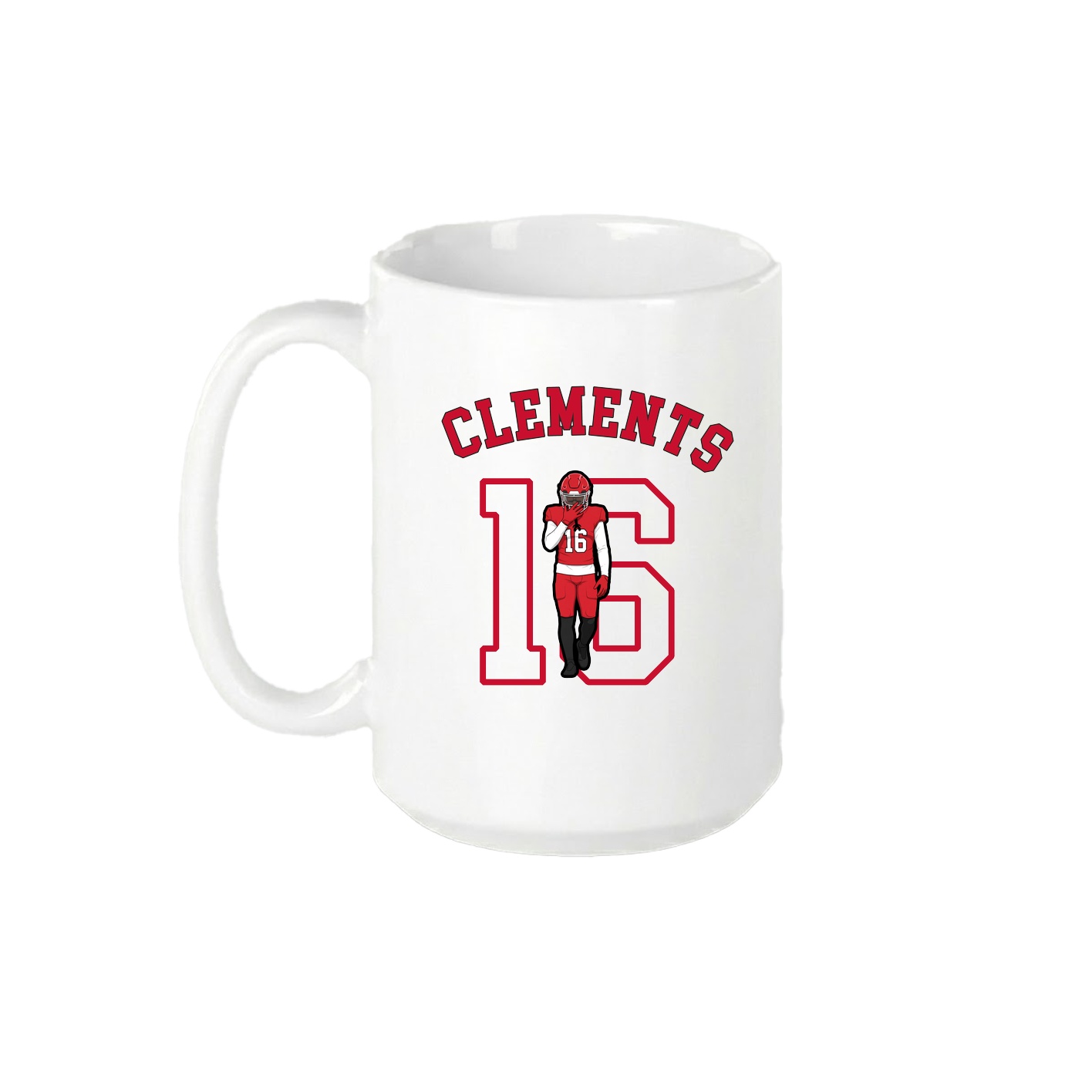15oz Coffee Mug — Shirsey Arch in White