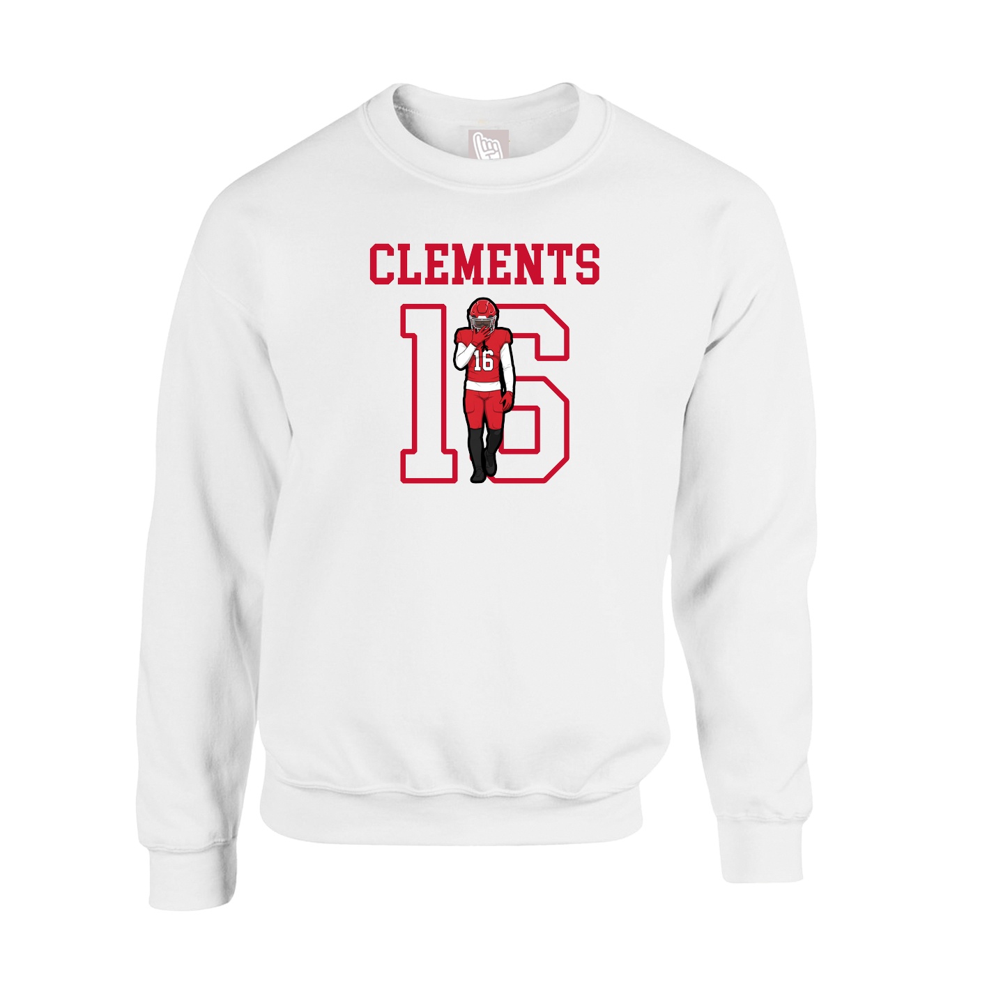 Fleece Crew — Shirsey in White