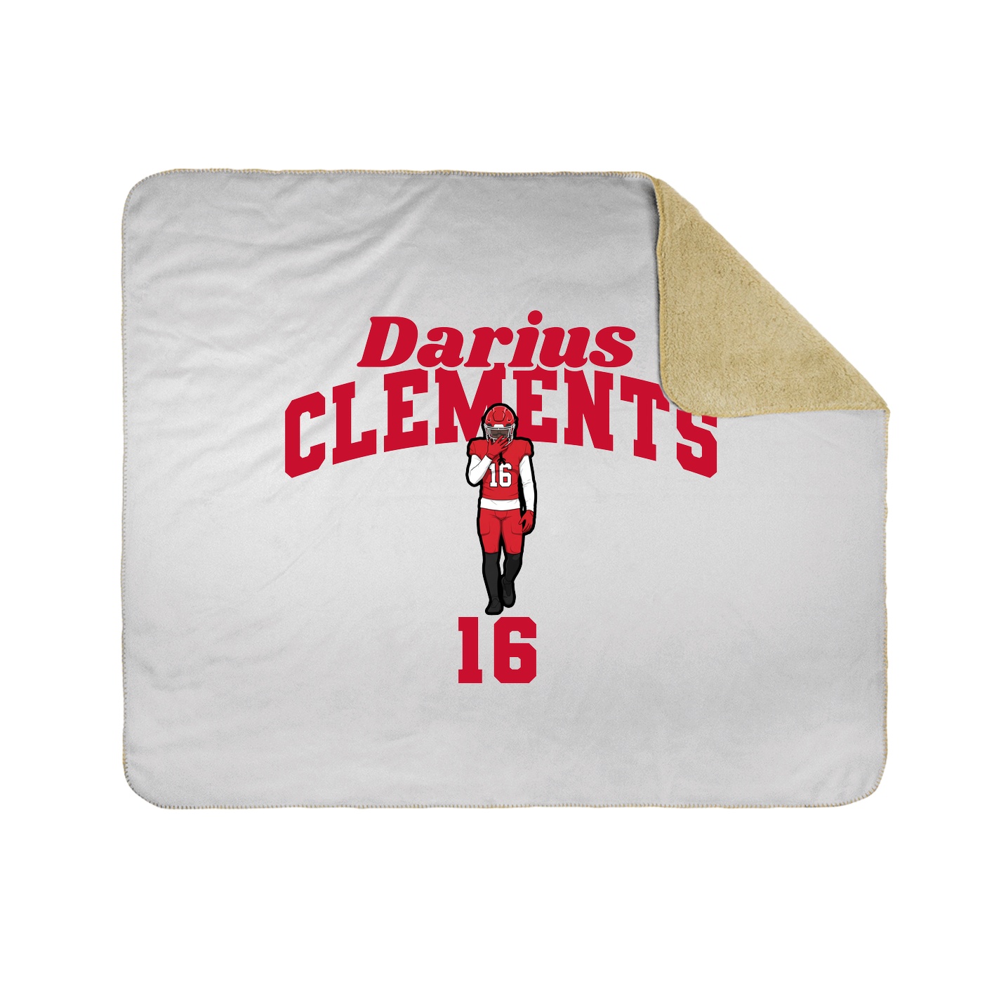 Throw Blanket — Signature Arch in White