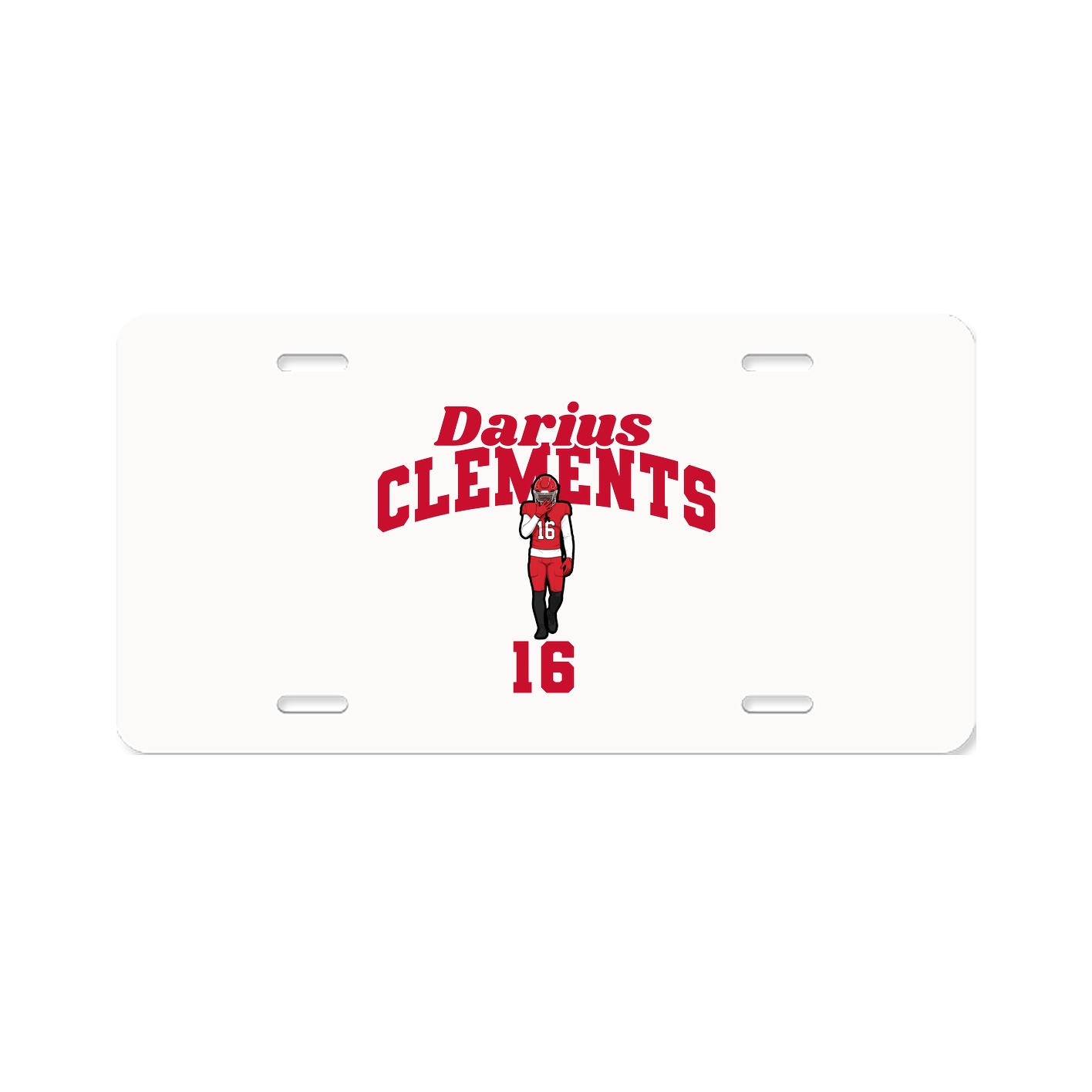 License Plate — Signature Arch in Classic