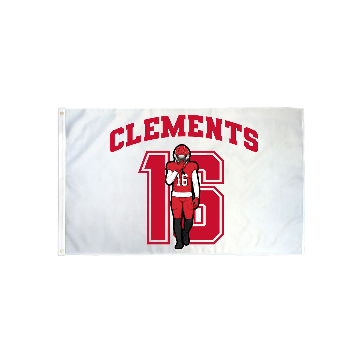 3x5 Flag — Number in Classic