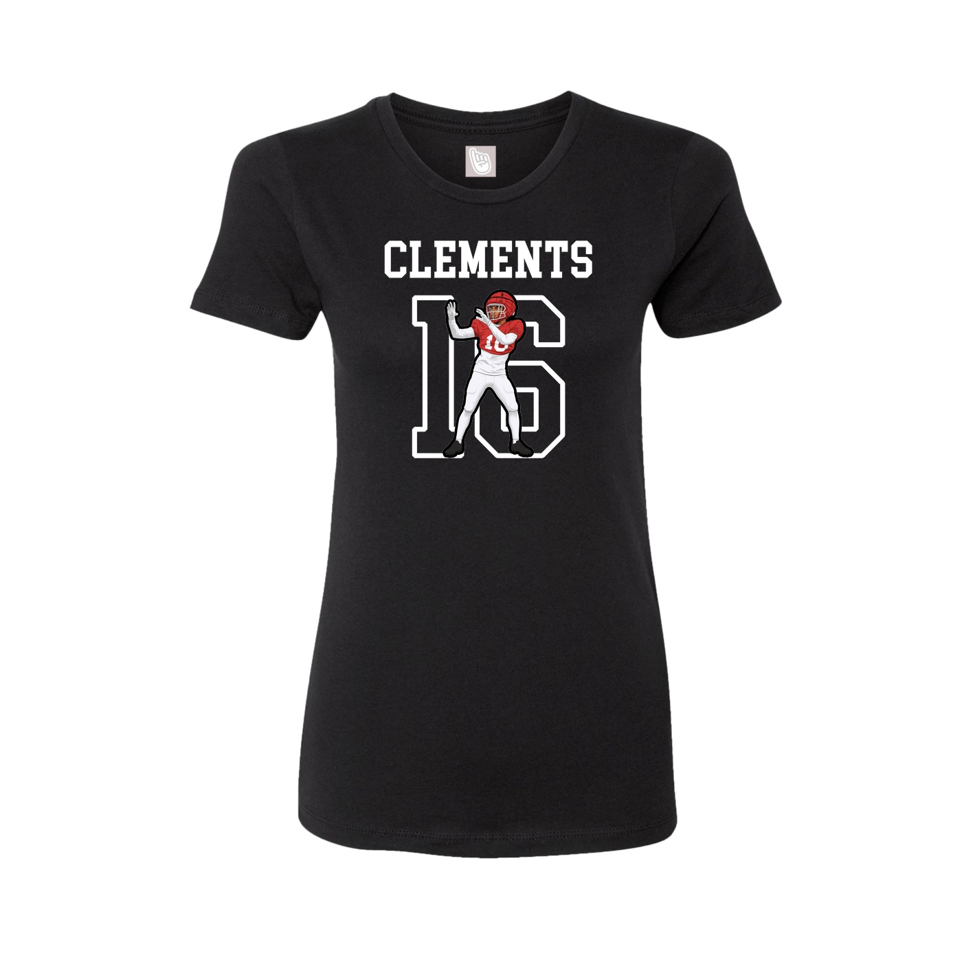 Fitted Women's Tee — Shirsey in Black
