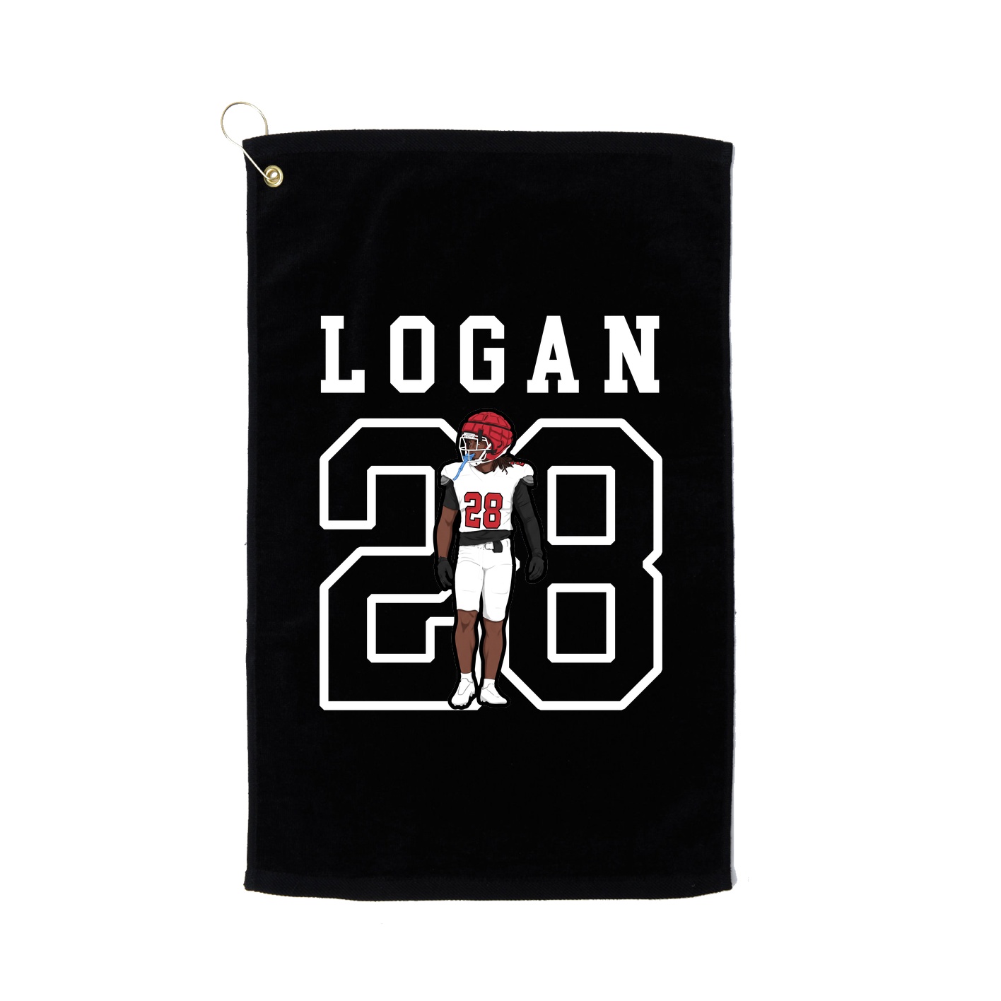 Golf Towel — Shirsey in Black