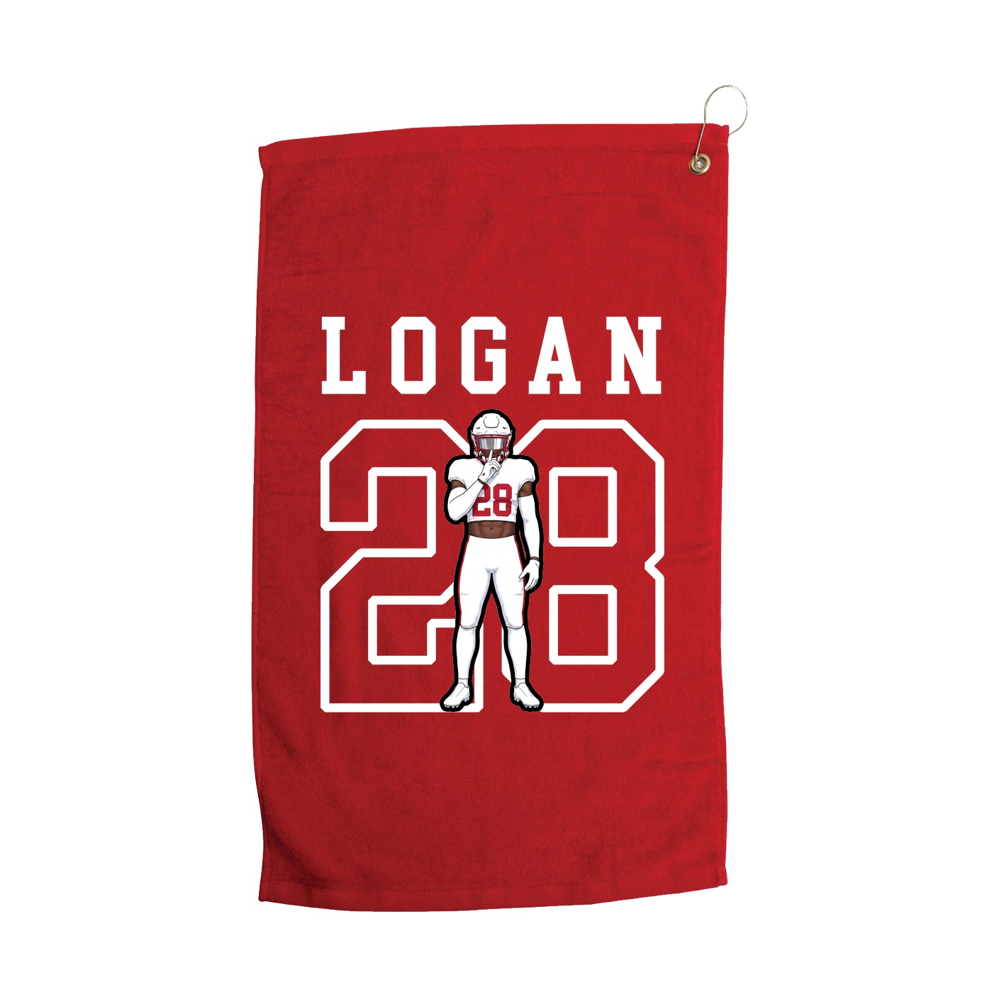 Golf Towel — Shirsey in Red