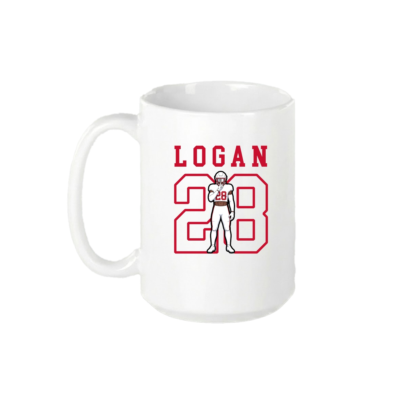 15oz Coffee Mug — Shirsey in White