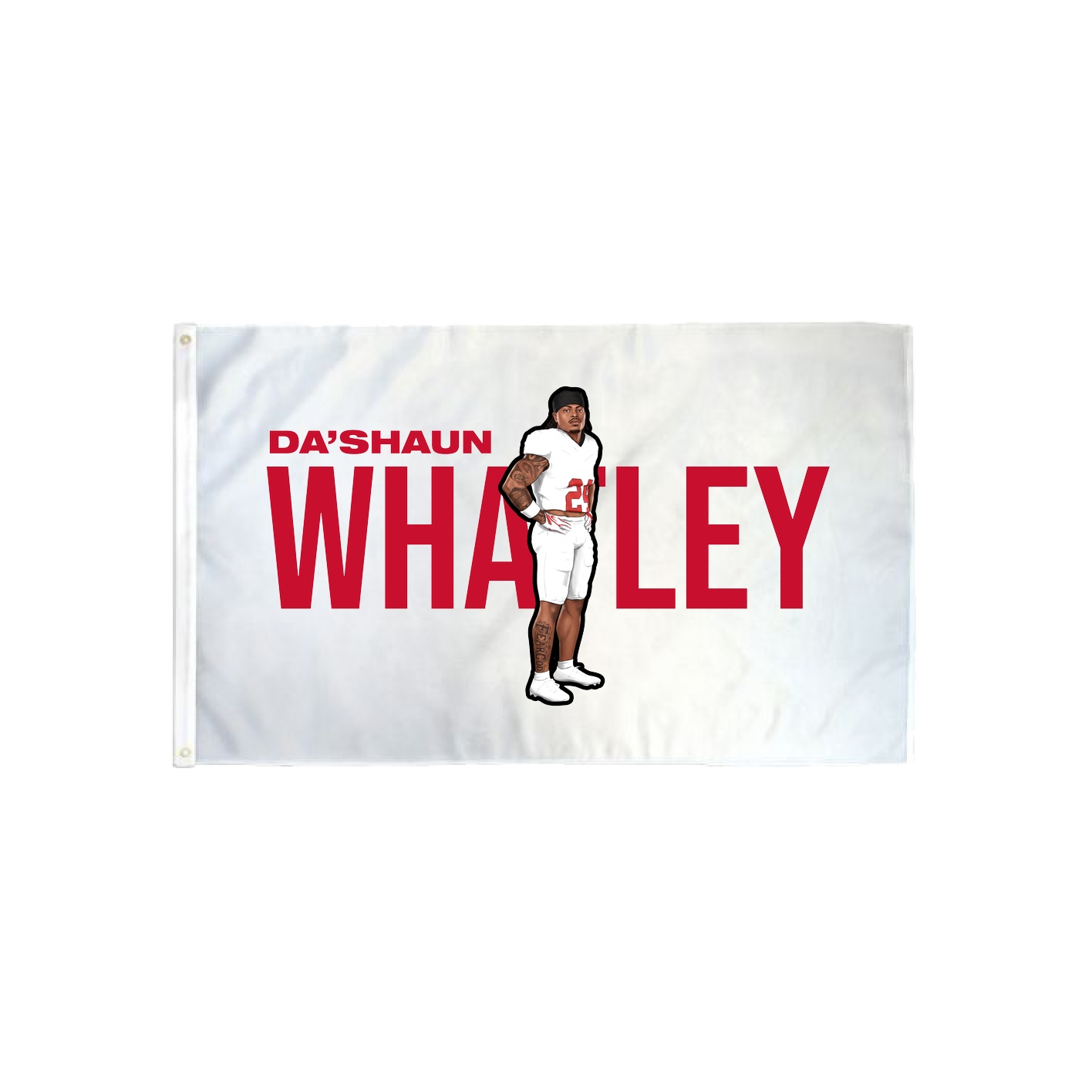 3x5 Flag — Player Name in Classic
