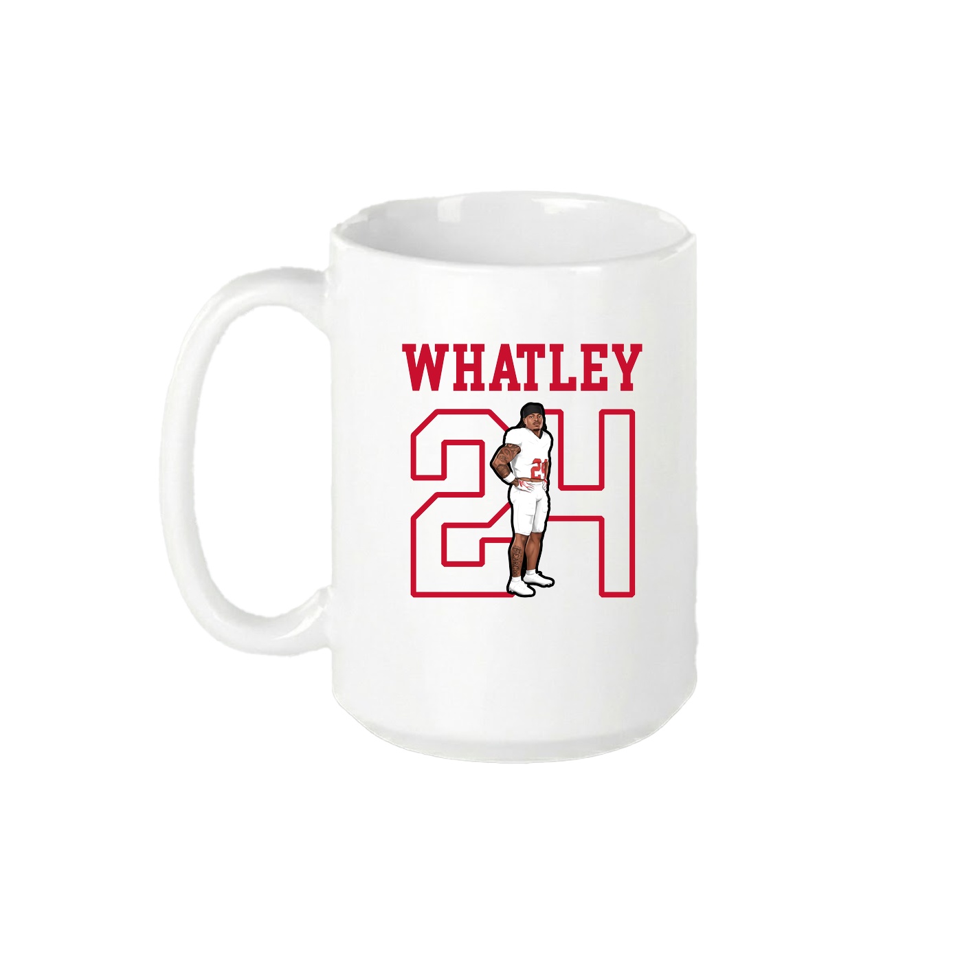 15oz Coffee Mug — Shirsey in White
