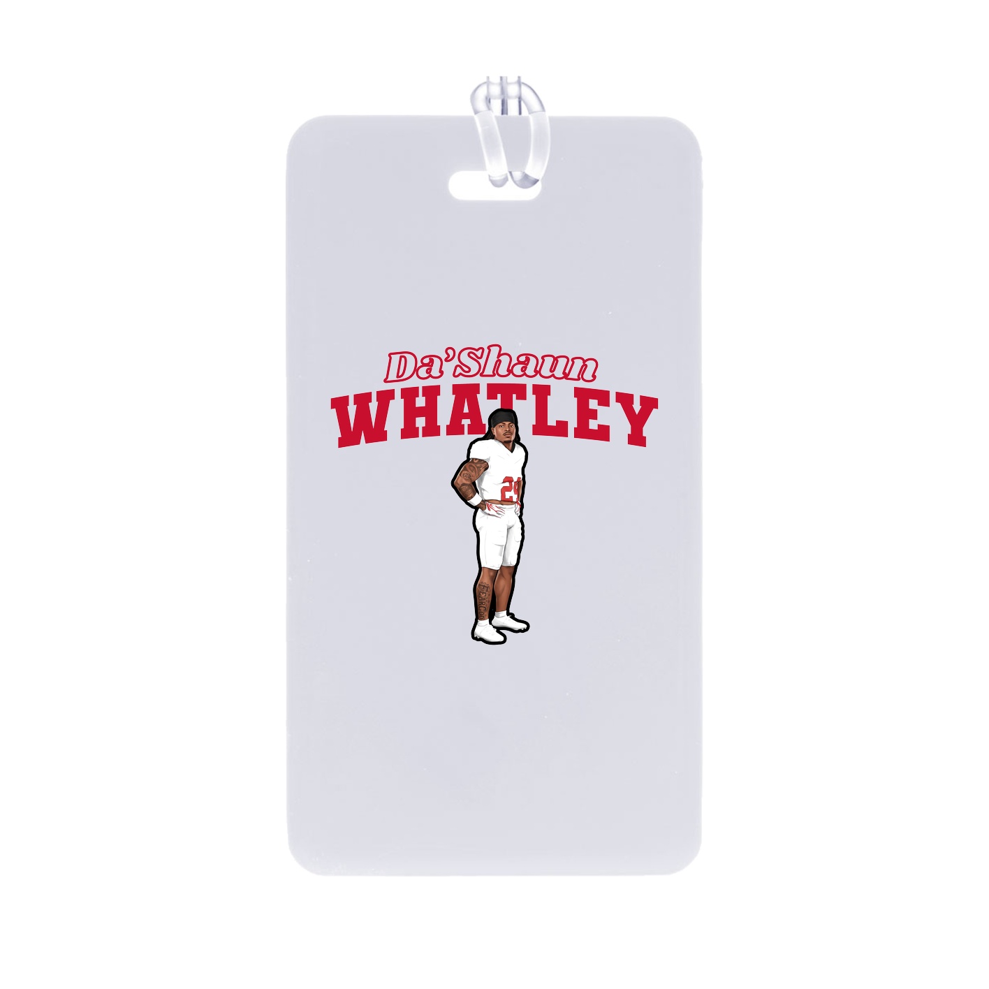 Bag Tag — Name Arch in Classic