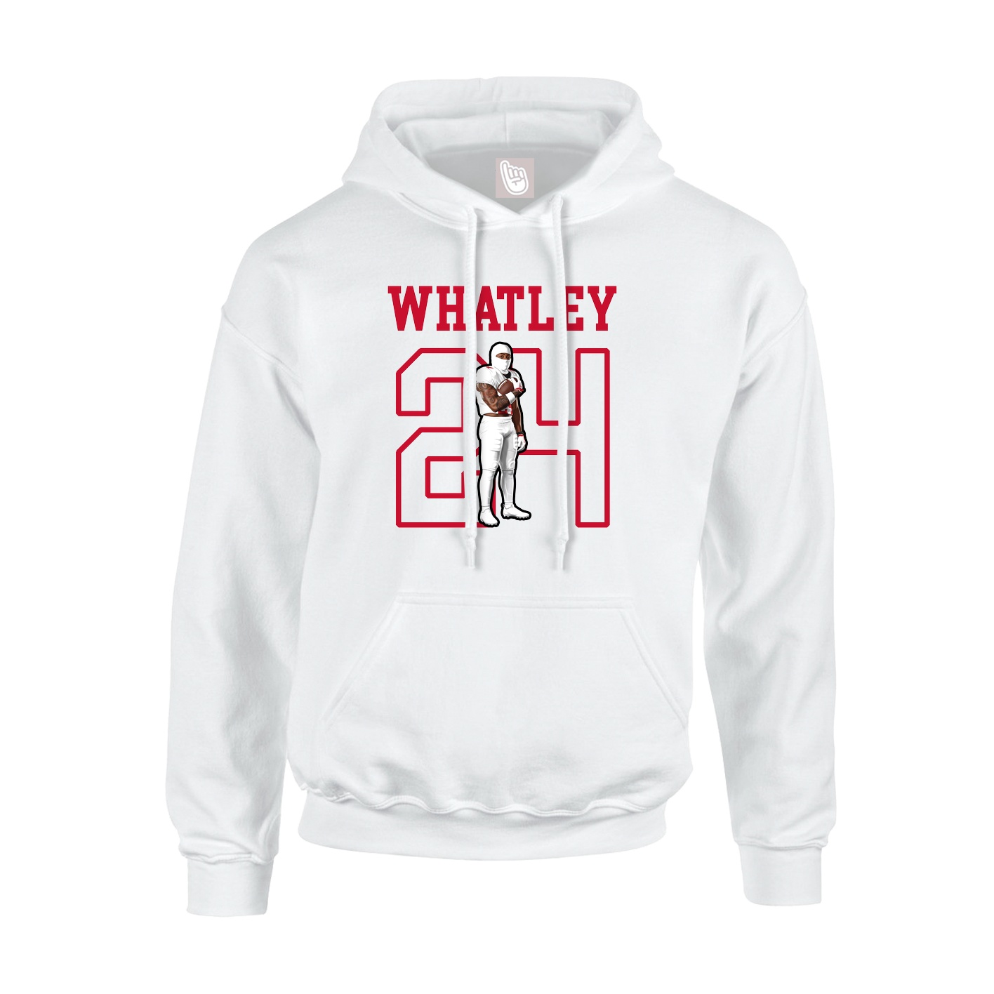 Youth Hoodie — Shirsey in White