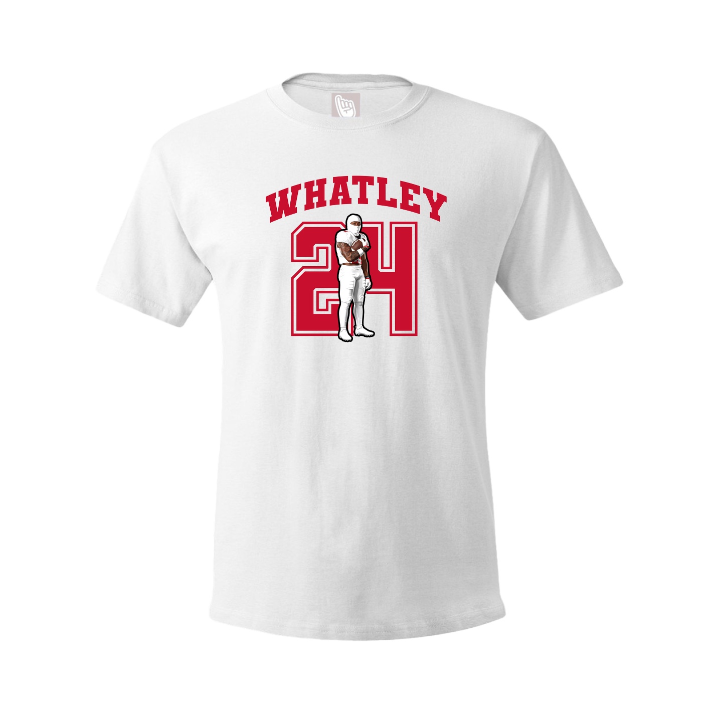 Tee — Number in White