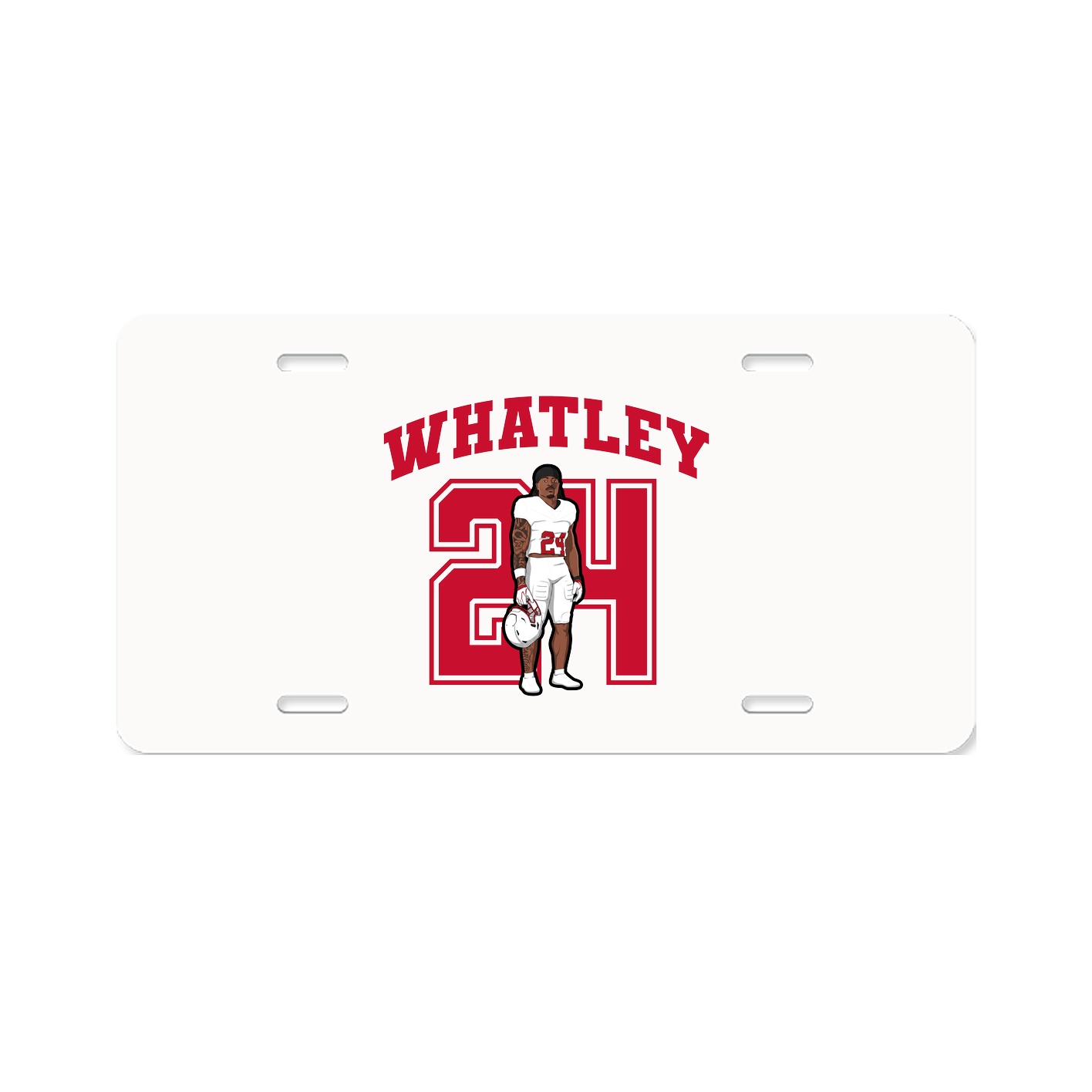 License Plate — Number in Classic