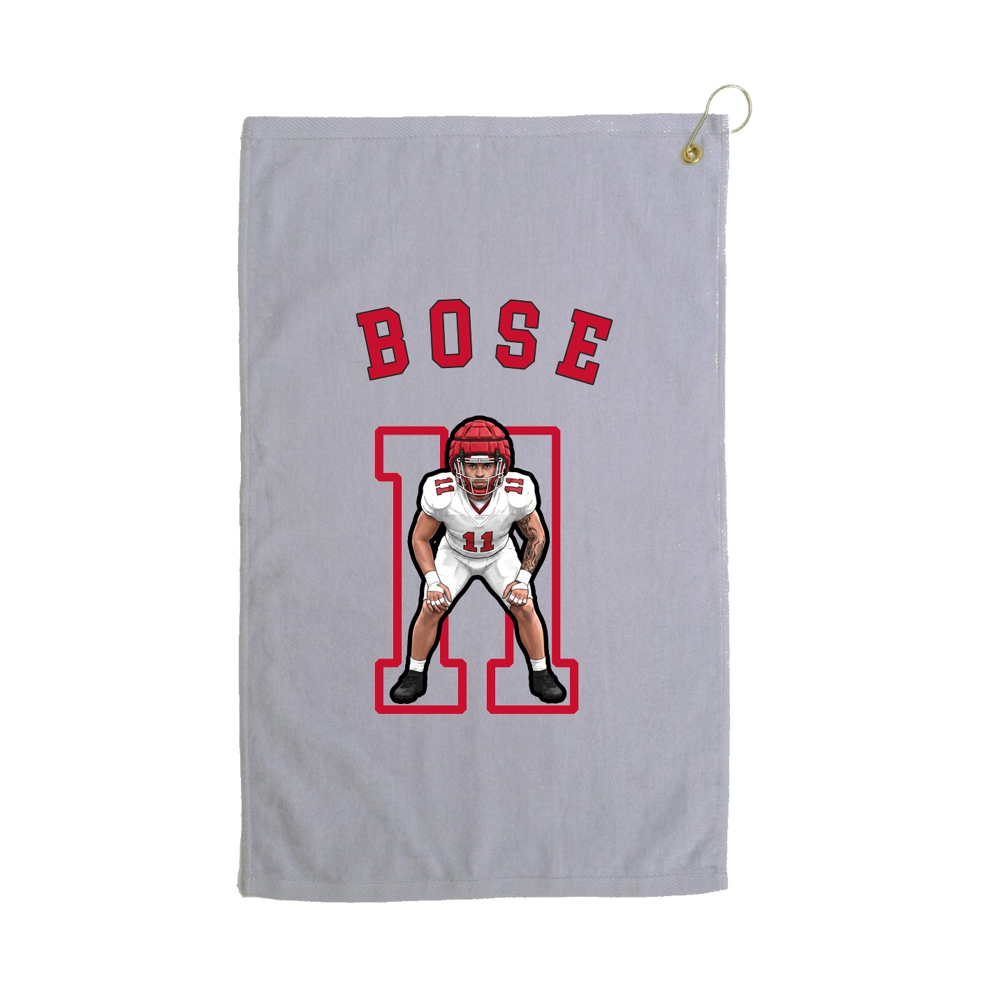 Golf Towel — Shirsey Arch in Grey