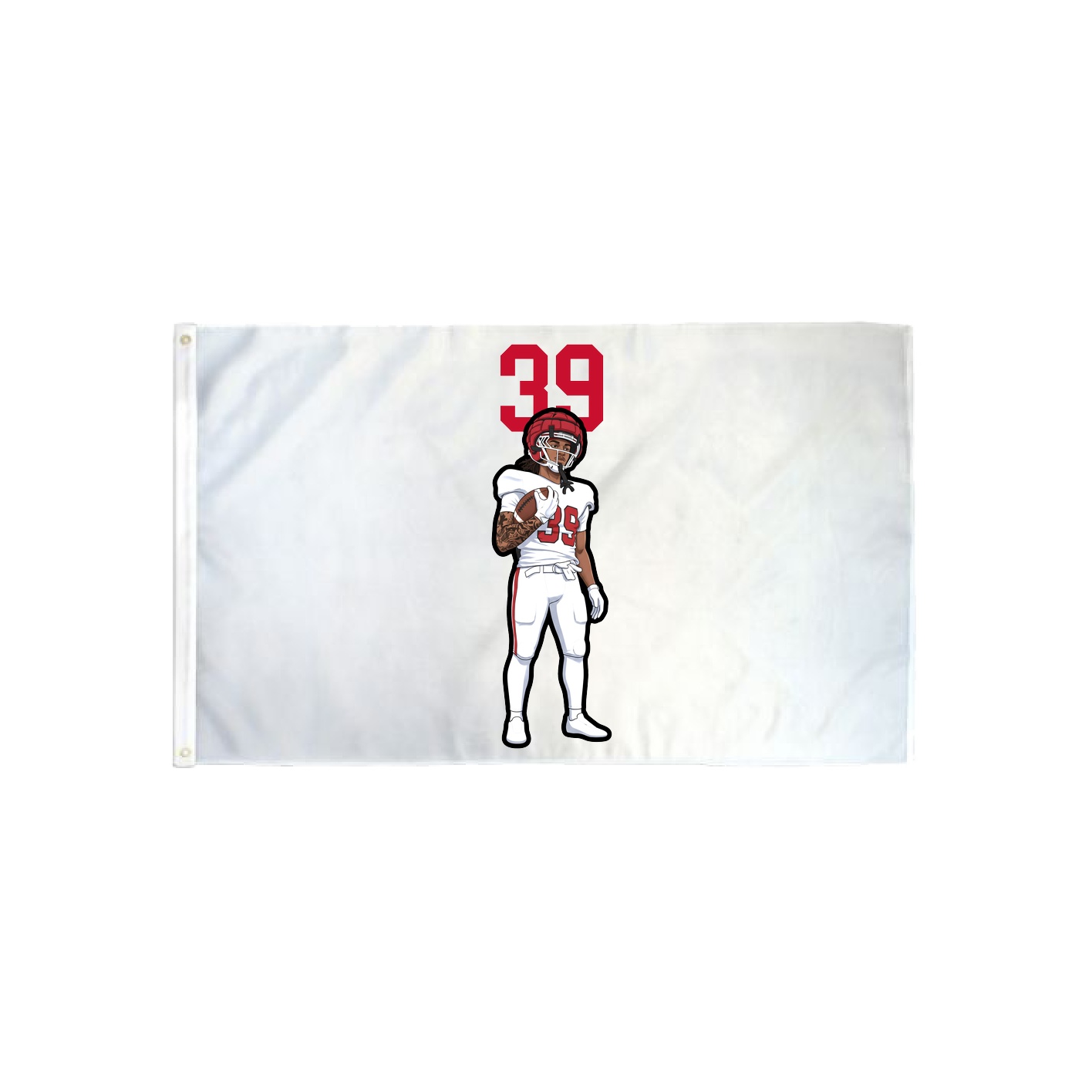 3x5 Flag — Number Top in Classic